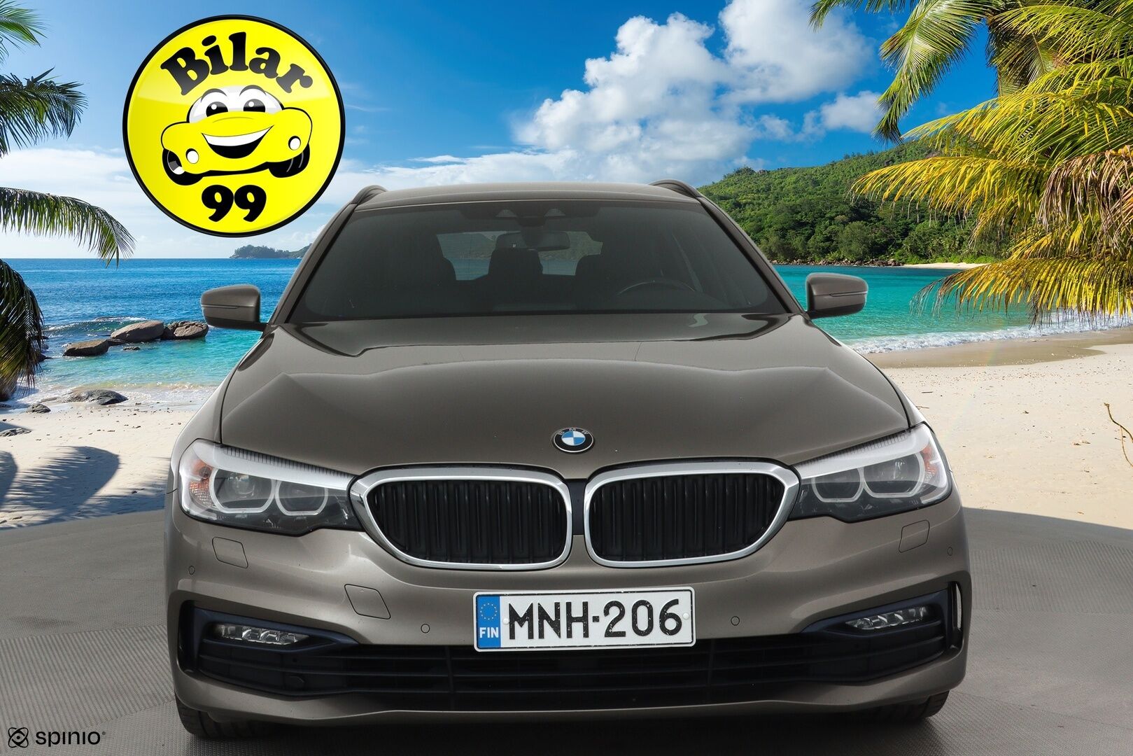 BMW 520 2018 G31 Touring 520d A xDrive Winter Exclusive Sport **LED / Sportpenkit / Lohkolämmitin / P.kamera / Ambient-Light / HiFi** - Suomi-auto / Kahdet renkaat / Merkkihuollettu!