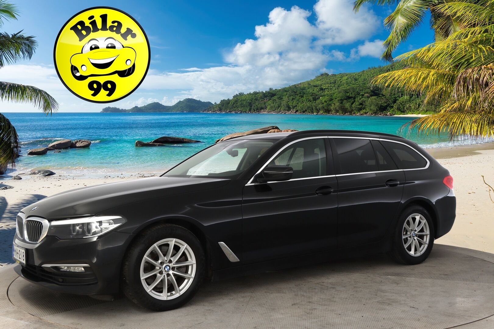 BMW 520 2018 G31 Touring 520d A Business *Myydään Huutokaupat.com* - *Juuri huollettu Suomi-auto / 2x hyvät renkaat aluvanteilla*
