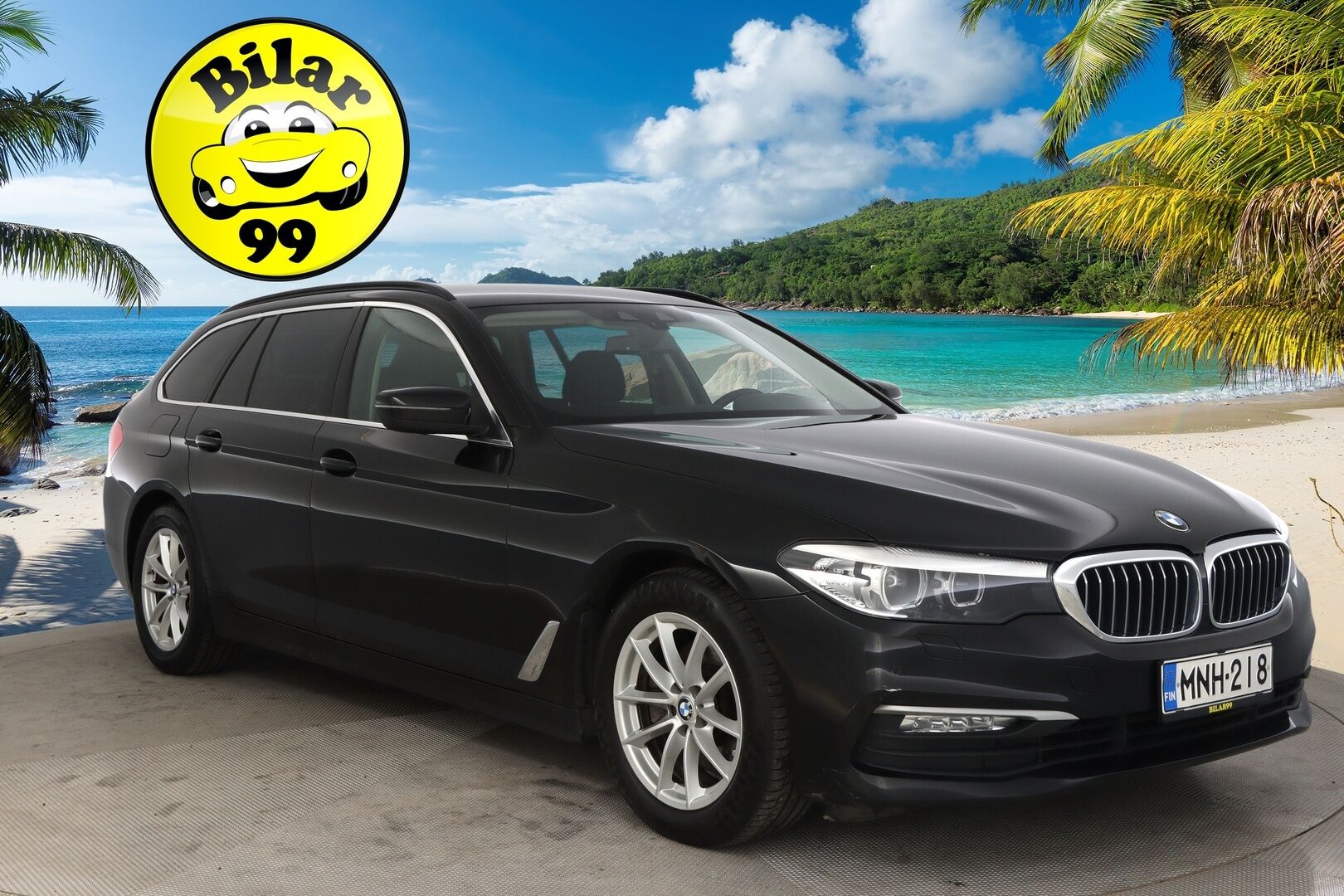 BMW 520 2018 G31 Touring 520d A Business *Myydään Huutokaupat.com* - *Juuri huollettu Suomi-auto / 2x hyvät renkaat aluvanteilla*