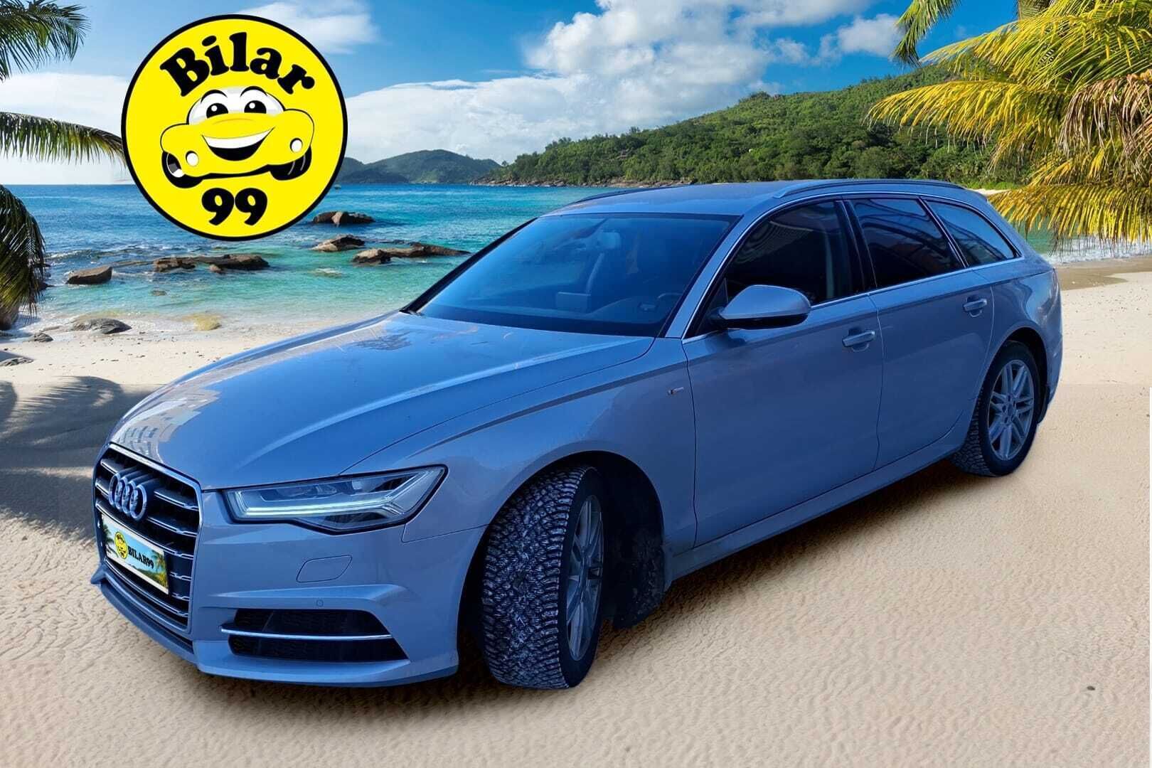 Audi A6 2017 Avant S line Business Sport 2,0 TDI 140 kW quattro S tronic *Vakkari/ Tutkat eteen ja taakse/ p.kamera/ Webasto* - Kahdet renkaat aluvanteilla/ 08/25 Huollettu/ S-line