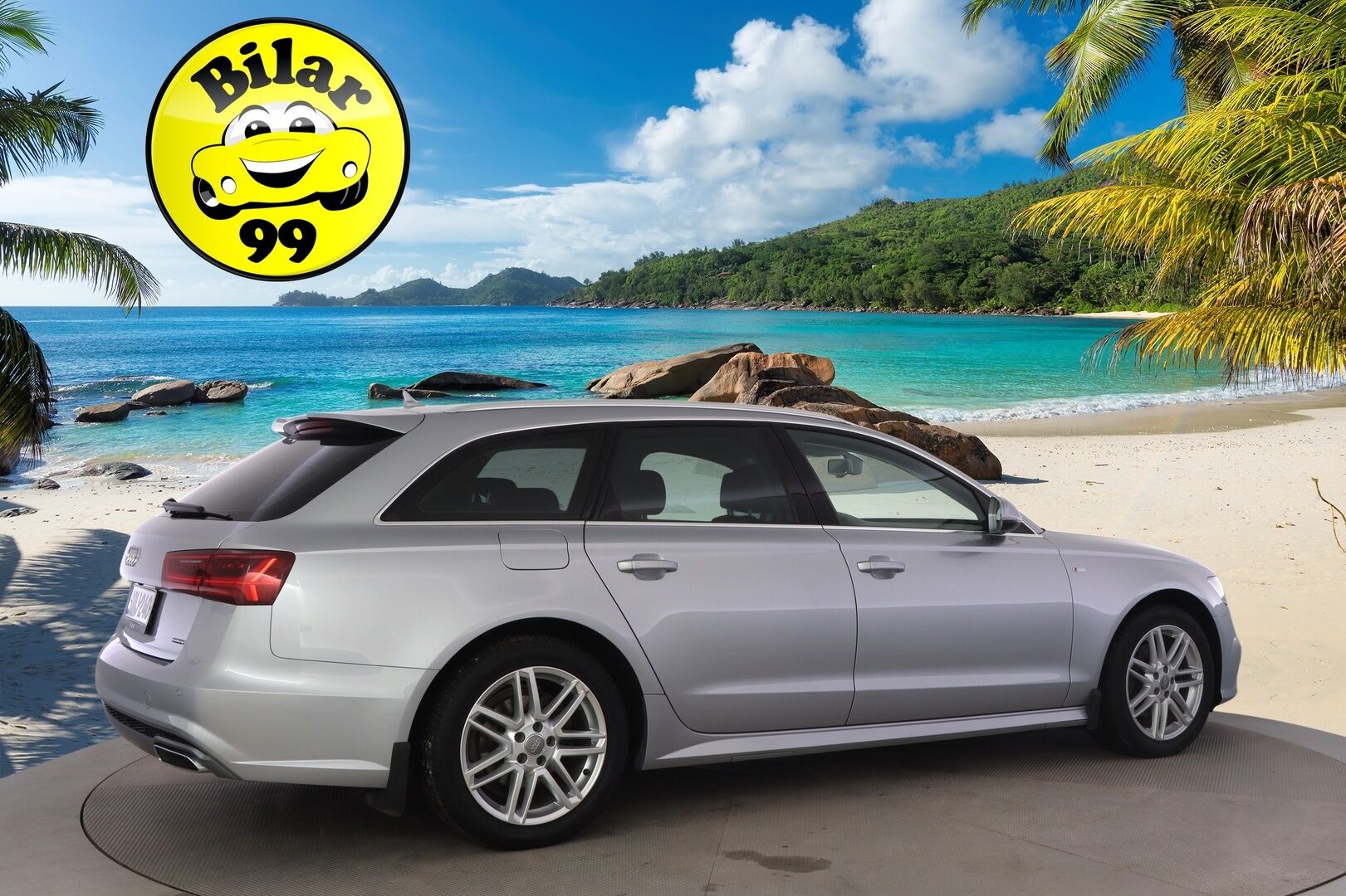 Audi A6 2017 Avant S line Business Sport 2,0 TDI 140 kW quattro S tronic *Vakkari/ Tutkat eteen ja taakse/ p.kamera/ Webasto* - Kahdet renkaat aluvanteilla/ 08/25 Huollettu/ S-line