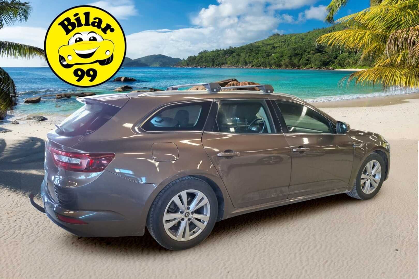 Renault Talisman 2017 - YritysOutlet - Myydään vain yrityksille - Sport Tourer dCi 110 EDC-aut Zen * Hierova kuljettajan istuin / Navi* - * Hyvin huollettu / Vetokoukku / Siisti *
