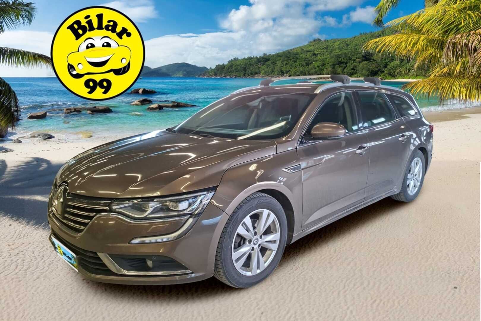 Renault Talisman 2017 - YritysOutlet - Myydään vain yrityksille - Sport Tourer dCi 110 EDC-aut Zen * Hierova kuljettajan istuin / Navi* - * Hyvin huollettu / Vetokoukku / Siisti *