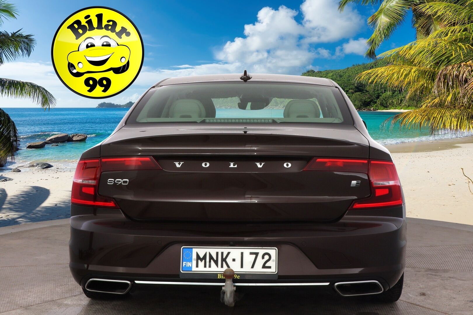 Volvo S90 2018 D4 AWD Business Inscription aut / Webasto / Pilot Assist / Lasikattoluukku / Sporttipenkki Muistilla / Koukku / Tutkat - *Merkkihuollettu / Huippuvarusteet / Nahkasisusta / 2x Volvon alumiinivanteet*