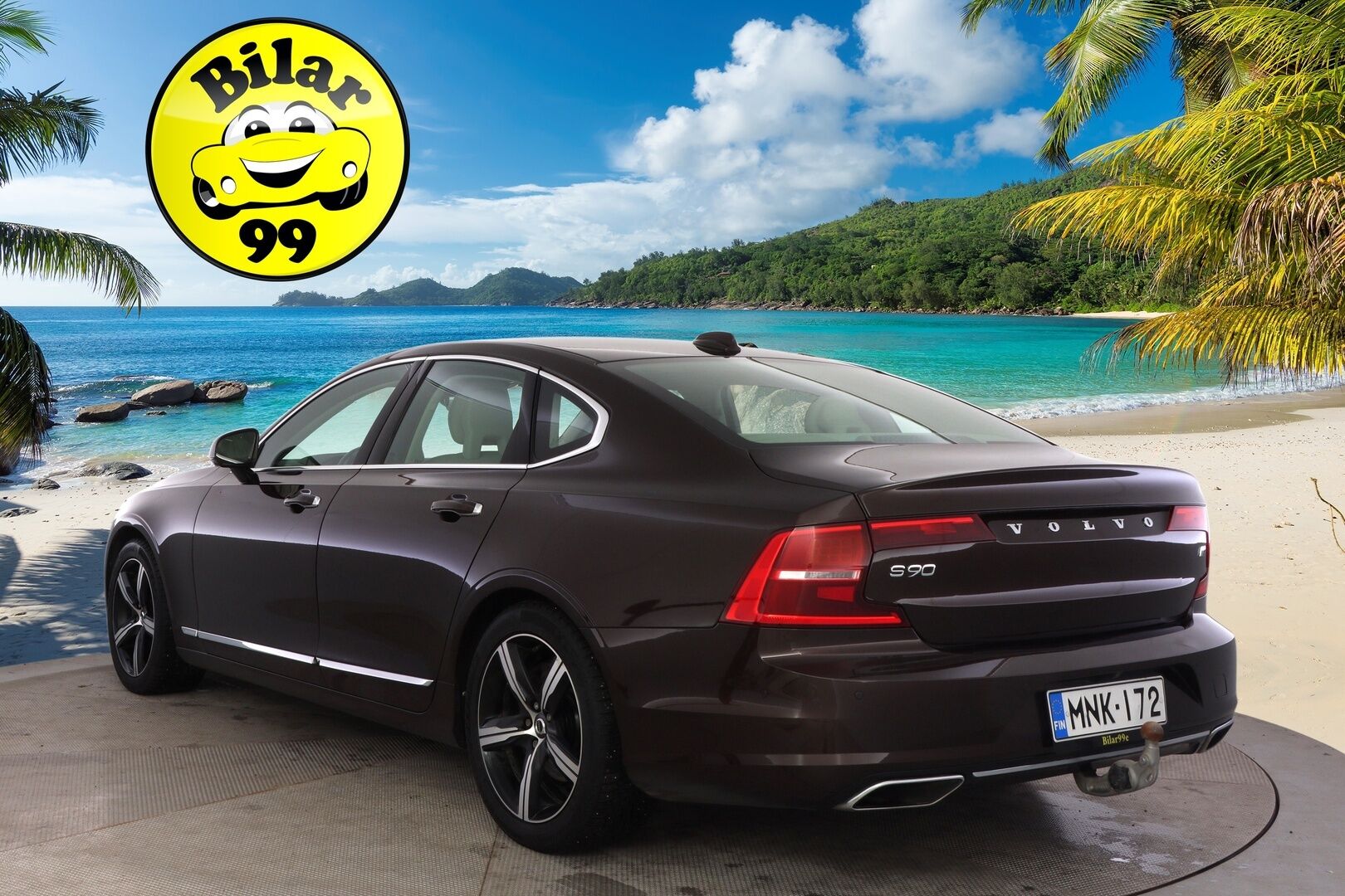Volvo S90 2018 D4 AWD Business Inscription aut / Webasto / Pilot Assist / Lasikattoluukku / Sporttipenkki Muistilla / Koukku / Tutkat - *Merkkihuollettu / Huippuvarusteet / Nahkasisusta / 2x Volvon alumiinivanteet*