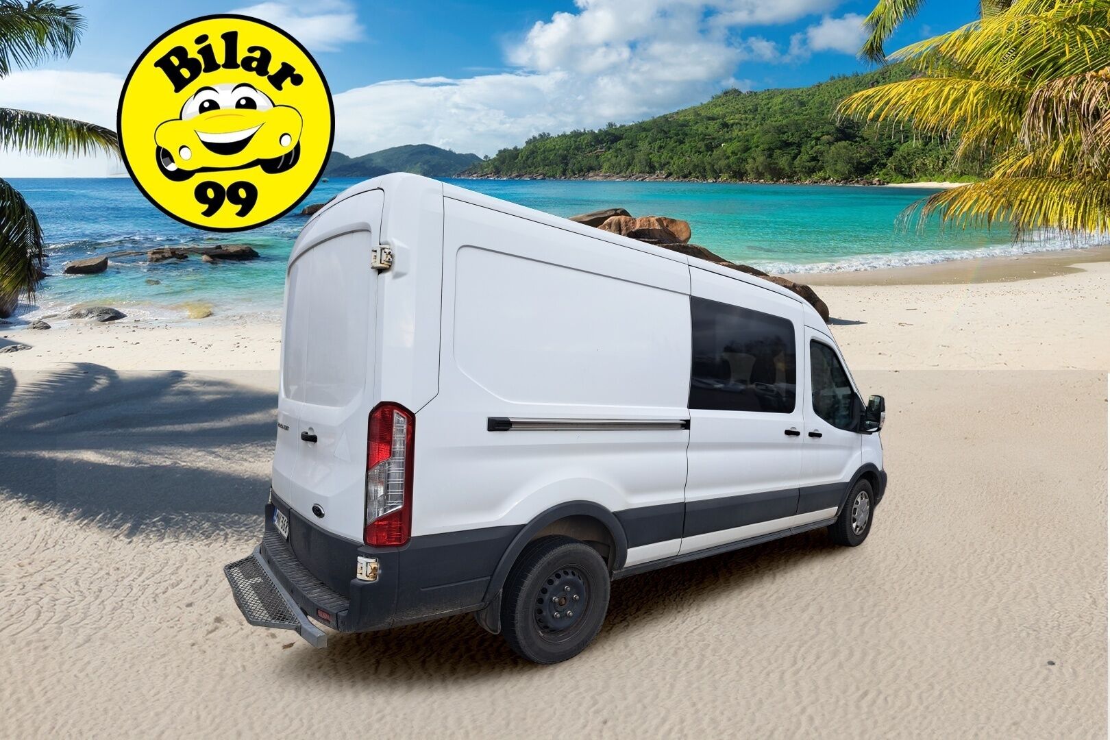 Ford Transit 2017 Van 350 2,0 TDCi 130 hv M6 Etuveto Trend L3H2 4,43 - | Webasto | Vakkari | Radio | Bluetooth | 2x renkaat aluilla | - KORKO VAIN 3,99 %