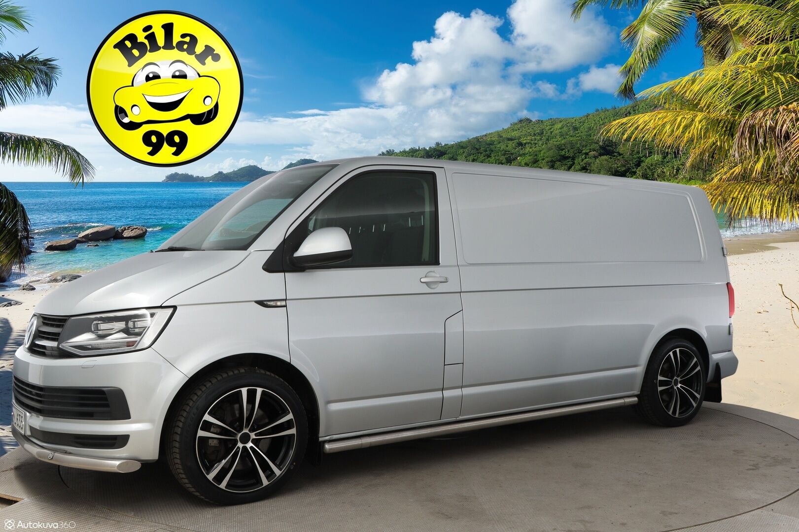 Volkswagen Transporter 2018 umpipakettiauto Pitkä 2,0 TDI 150kW 4Motion DSG (4M18) * ALV / Webasto / Peruutuskamera / Vetokoukku / LED * - 3,99 % KORKOTARJOUS TÄHÄN AUTOON - Ohjaamosta säädettävä ilma-alusta, toista ei tule vastaan!