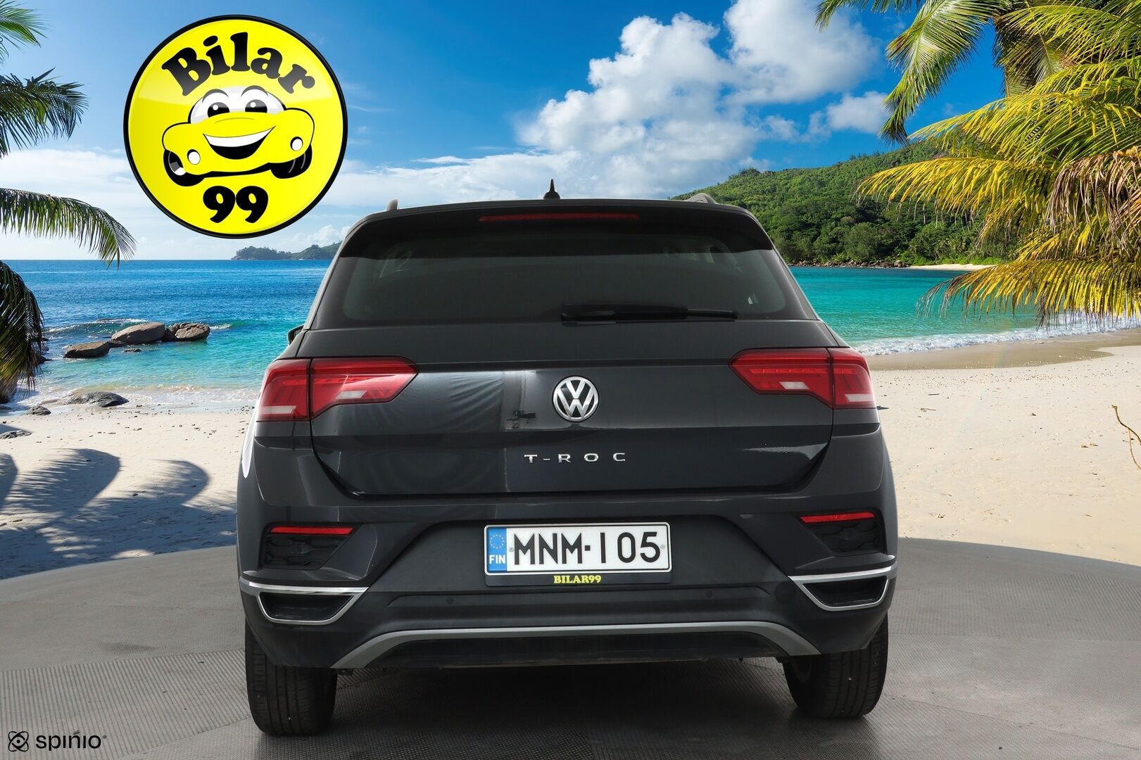 Volkswagen T-Roc 2018 Style 1,0 TSI 85 kW **Webasto / Koukku / Adapt.Vakkari / LED-valot / P.Kamera / Kaistavahti / Apple&Android** - Suomi-auto / Kahdet Renkaat