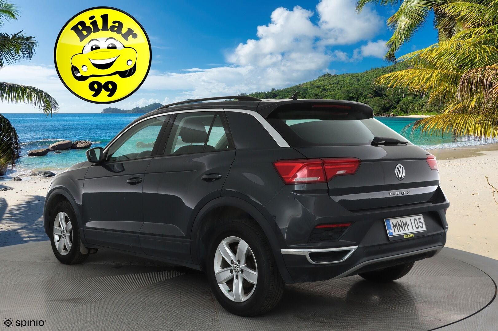 Volkswagen T-Roc 2018 Style 1,0 TSI 85 kW **Webasto / Koukku / Adapt.Vakkari / LED-valot / P.Kamera / Kaistavahti / Apple&Android** - Suomi-auto / Kahdet Renkaat