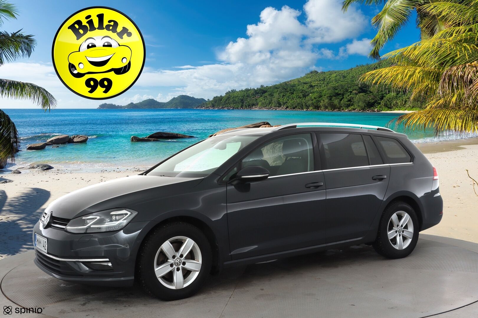 Volkswagen Golf 2018 Variant Highline 1,6 TDI 85 kW (115 hv) DSG * ACC / Webasto / LED / P.Kamera / Apple&Android / Keyless * - Suomi-auto / Kahdet Renkaat