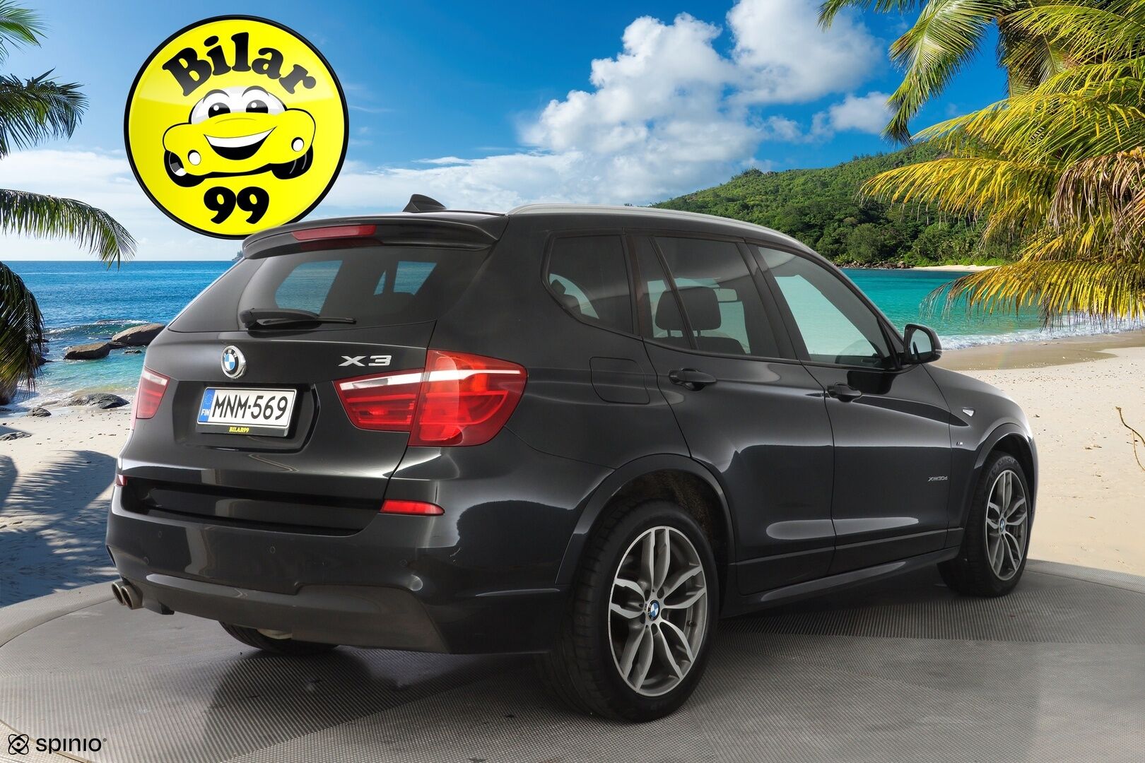 BMW X3 2015 F25 xDrive30d M Sport Business A *Webasto / S. Koukku / Sporttipenkit / S. Luukku / Tutkat* - Myydään juuri huollettuna / Kahdet OEM vanteet / M Sport ulko- ja sisäpaketti