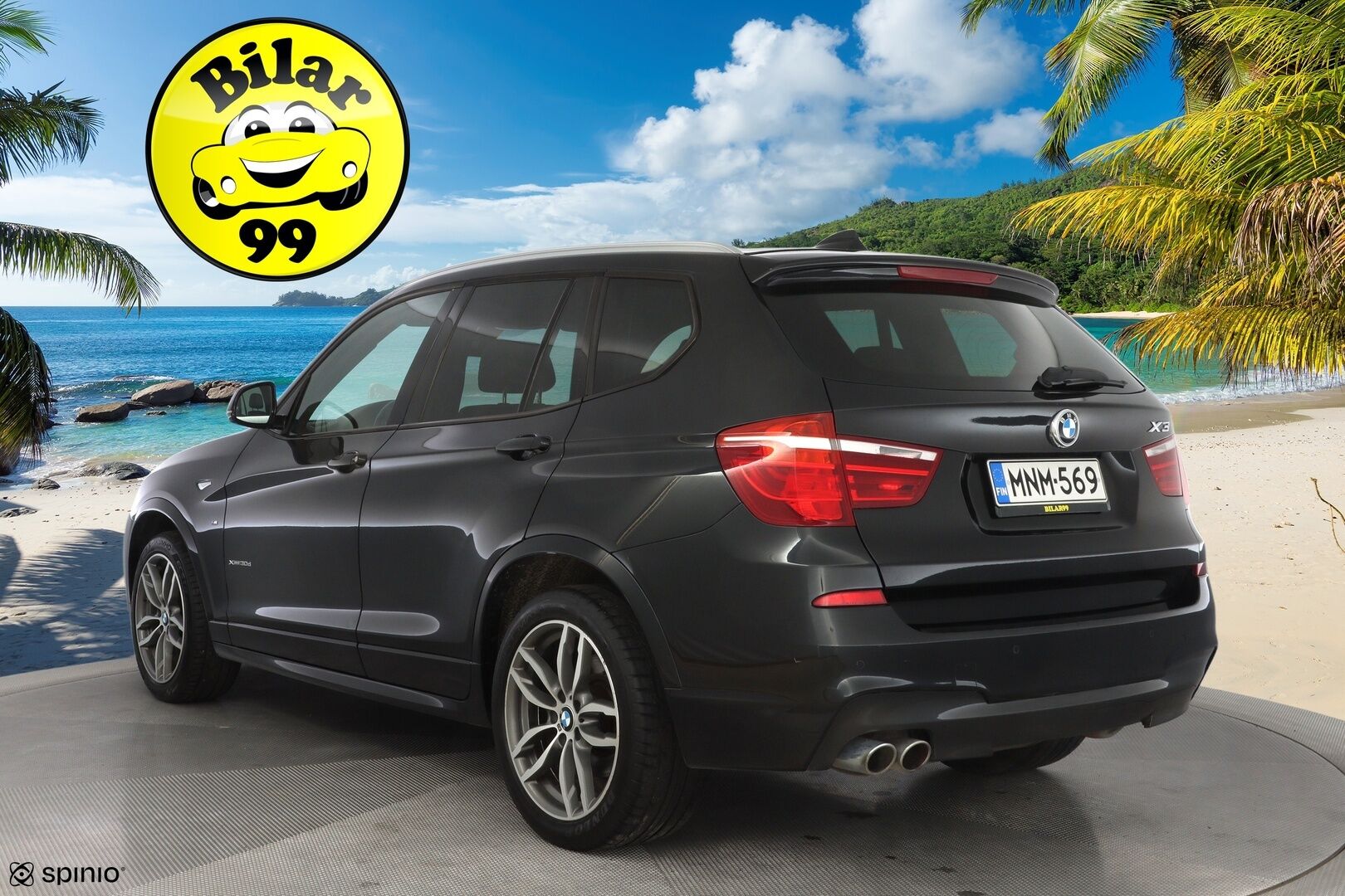 BMW X3 2015 F25 xDrive30d M Sport Business A *Webasto / S. Koukku / Sporttipenkit / S. Luukku / Tutkat* - Myydään juuri huollettuna / Kahdet OEM vanteet / M Sport ulko- ja sisäpaketti