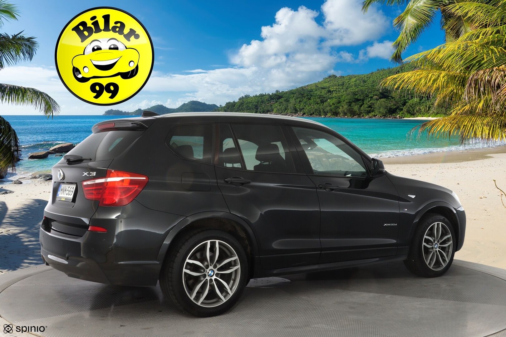 BMW X3 2015 F25 xDrive30d M Sport Business A *Webasto / S. Koukku / Sporttipenkit / S. Luukku / Tutkat* - Myydään juuri huollettuna / Kahdet OEM vanteet / M Sport ulko- ja sisäpaketti