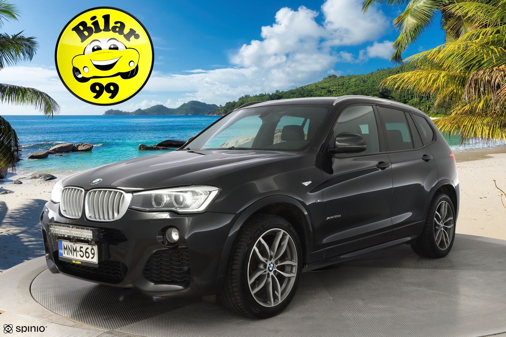 BMW X3 2015 F25 xDrive30d M Sport Business A *Webasto / S. Koukku / Sporttipenkit / S. Luukku / Tutkat* - Myydään juuri huollettuna / Kahdet OEM vanteet / M Sport ulko- ja sisäpaketti