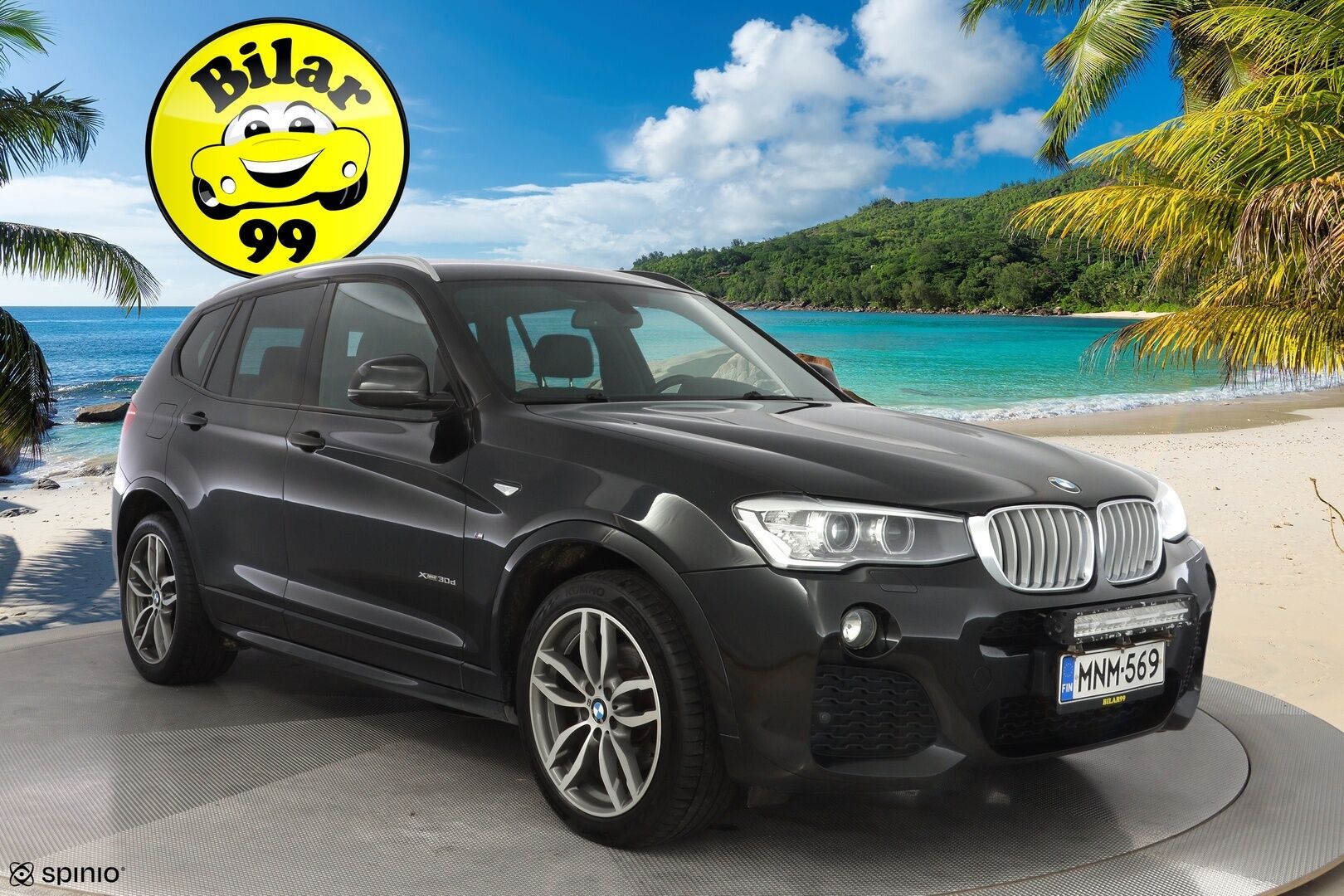 BMW X3 2015 F25 xDrive30d M Sport Business A *Webasto / S. Koukku / Sporttipenkit / S. Luukku / Tutkat* - Myydään juuri huollettuna / Kahdet OEM vanteet / M Sport ulko- ja sisäpaketti