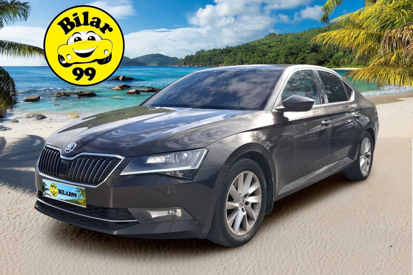 Skoda Superb 2018 2,0 TDI 150 Style BusinessLine * Adap.vakkari / Webasto / Nahka-alcantara sähköpenkit / Canton hifit / KeylessGo / Peruutuskamera * - * Juuri saapunut / Huippuvarusteilla / Siistikuntoinen! *
