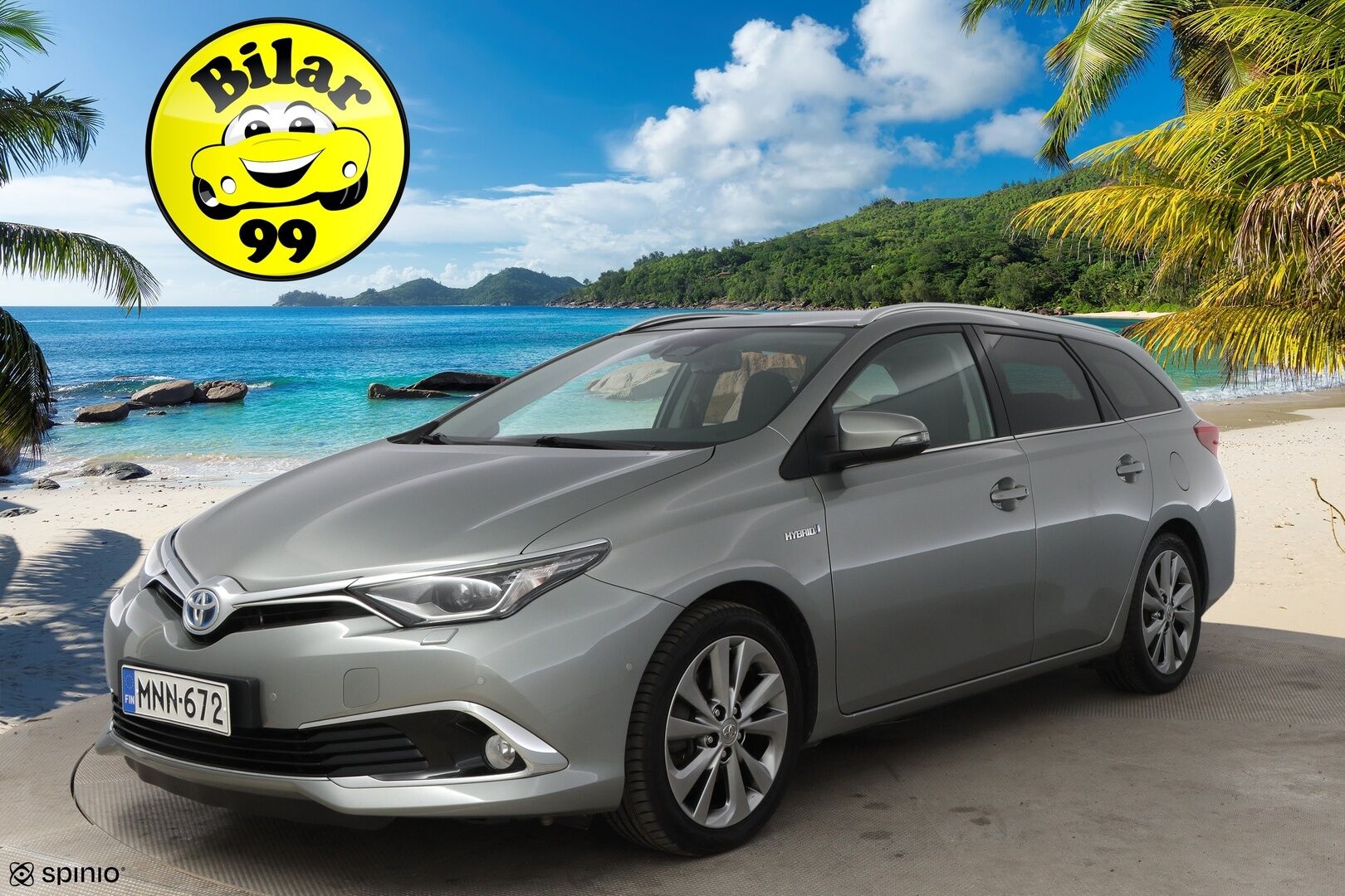 Toyota Auris 2018 1,8 Hybrid Premium Business - Suomiauto / Webasto / Lasikatto / P.Kamera / Vakkari / Keyless / Navi / Juuri tullut!
