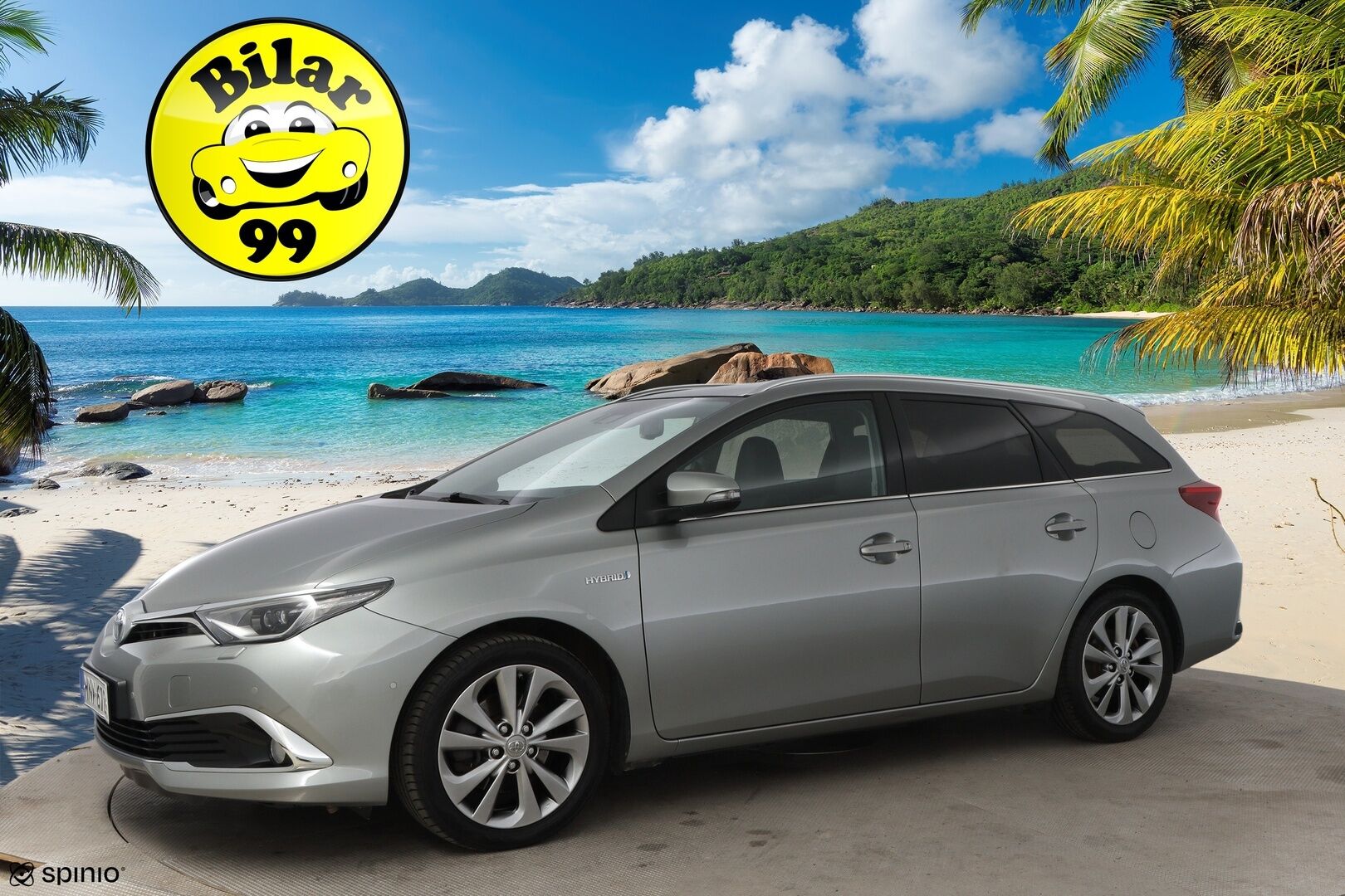 Toyota Auris 2018 1,8 Hybrid Premium Business - Suomiauto / Webasto / Lasikatto / P.Kamera / Vakkari / Keyless / Navi / Juuri tullut!