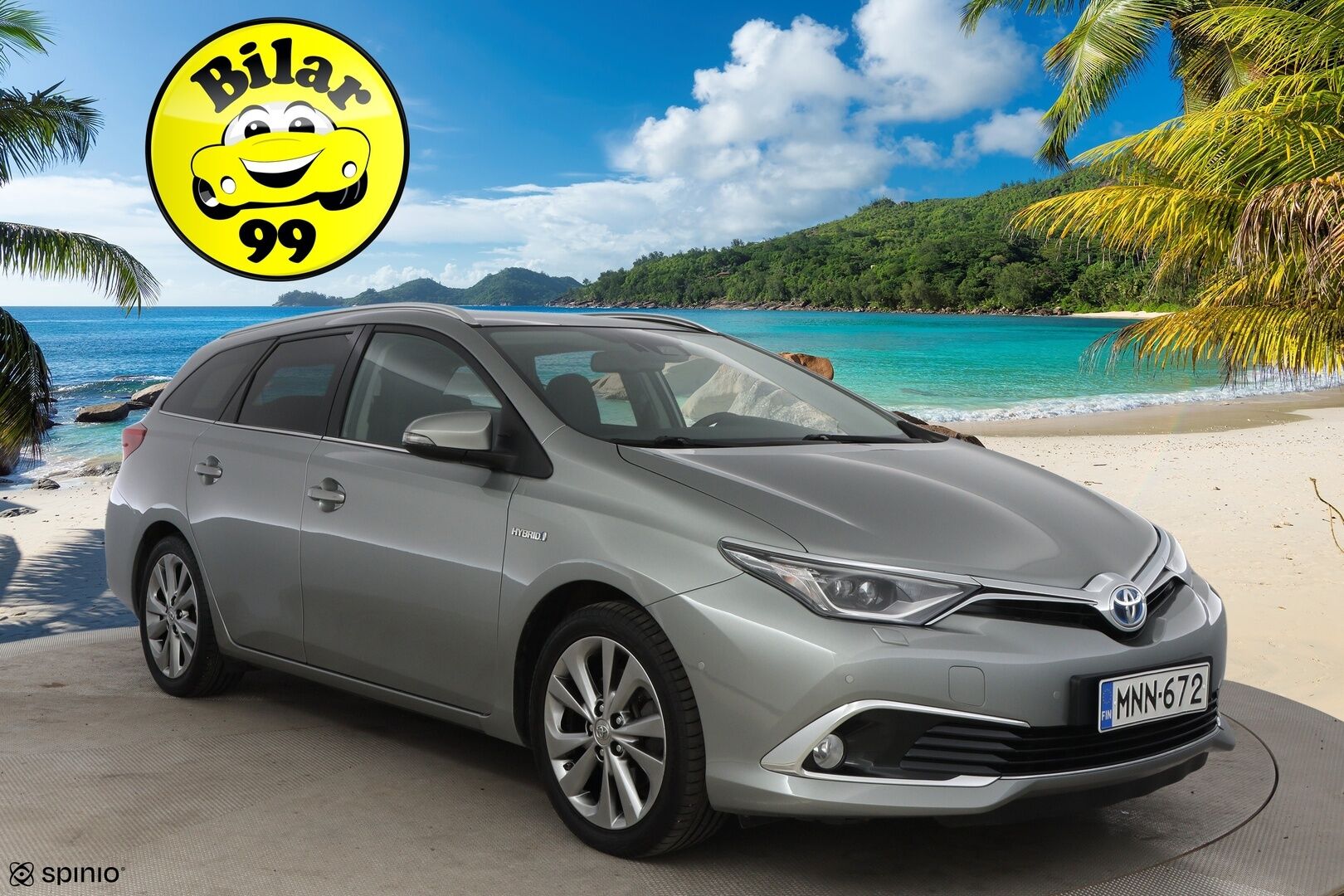 Toyota Auris 2018 1,8 Hybrid Premium Business - Suomiauto / Webasto / Lasikatto / P.Kamera / Vakkari / Keyless / Navi / Juuri tullut!