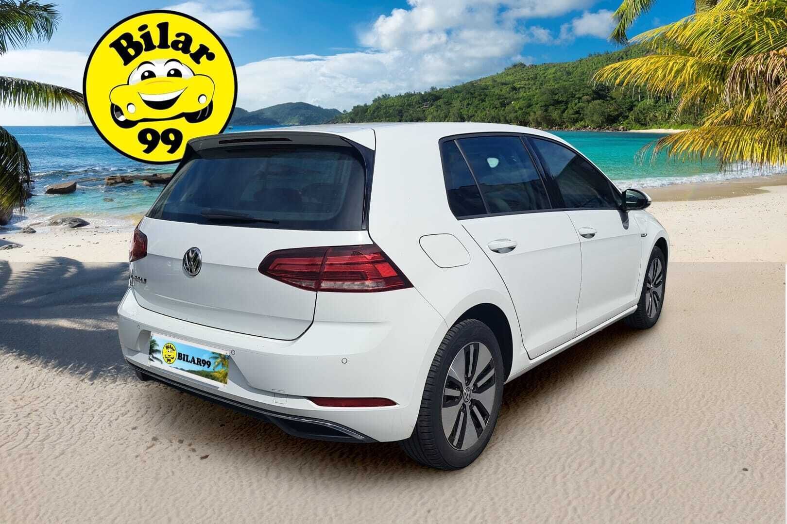 Volkswagen Golf 2018 e-Golf 100 kW (136 hv) automaatti - Suomi-auto | Acc | Merkkihuolettu | P-tutkat | Apple & Androidauto | Keyless | Akku kuntotarkastettu |