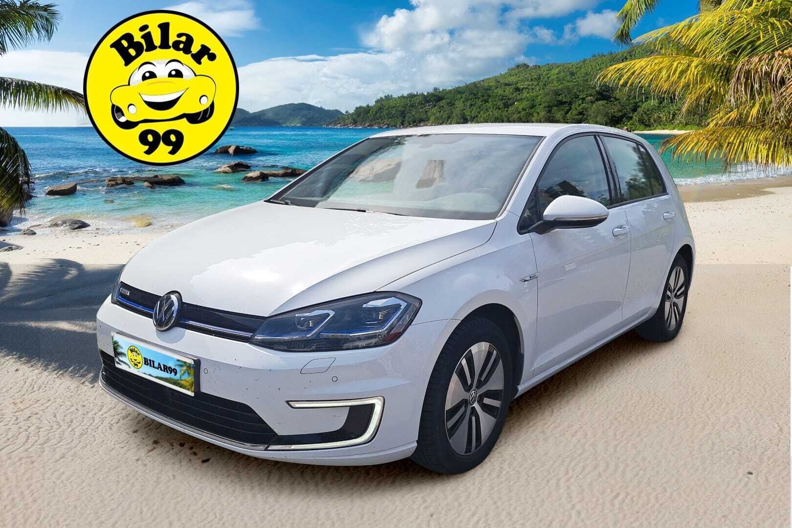 Volkswagen Golf 2018 e-Golf 100 kW (136 hv) automaatti - Suomi-auto | Acc | Merkkihuolettu | P-tutkat | Apple & Androidauto | Keyless | Akku kuntotarkastettu |