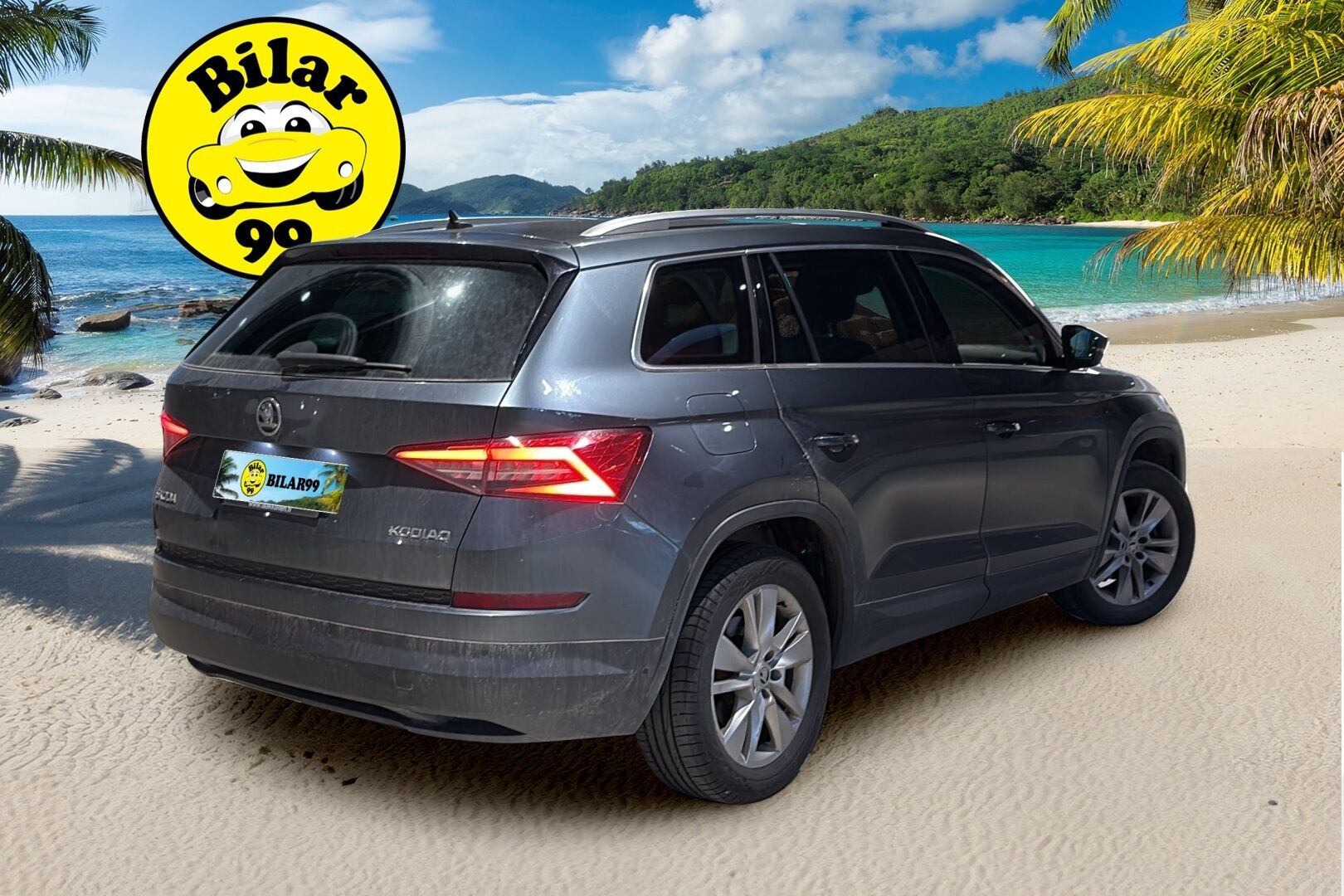 Skoda Kodiaq 2018 2,0 TDI 150 Style DSG Autom. - Webasto | Canton | Adapt.vakkari | Nahka-Alcantarat muistilla | Lämm.tuulilasi | Ratinlämmitin | Keyless | Sähköluukku | Juuri saapunut!