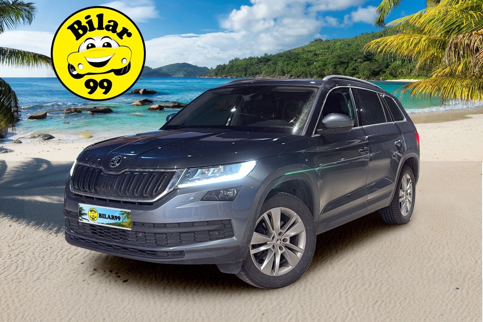Skoda Kodiaq 2018 2,0 TDI 150 Style DSG Autom. - Webasto | Canton | Adapt.vakkari | Nahka-Alcantarat muistilla | Lämm.tuulilasi | Ratinlämmitin | Keyless | Sähköluukku | Juuri saapunut!