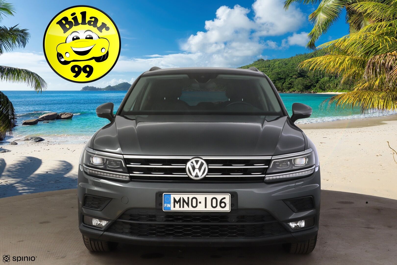 Volkswagen Tiguan 2018 Comfortline 1,4 TSI 92 kW (125 hv) Football Edition * ACC / Webasto / LED / P.tutkat / Keyless / Apple&Android * - Merkkihuollettu / Suomi-auto / Kahdet Renkaat