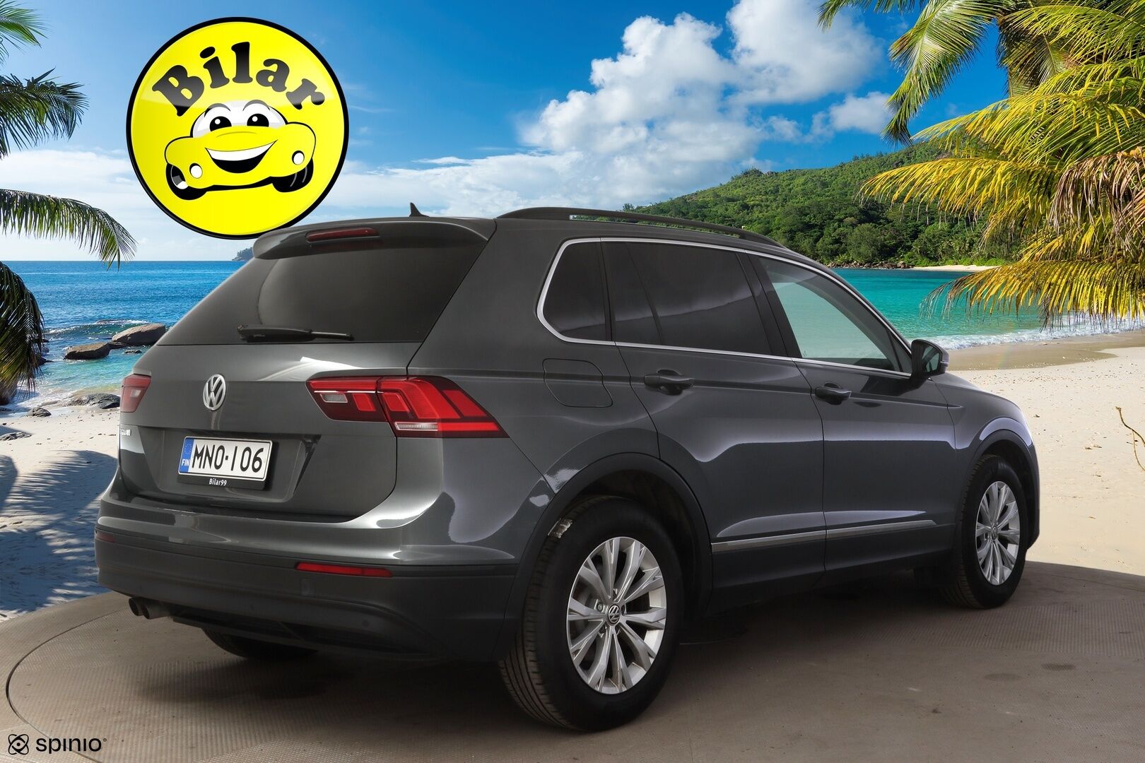 Volkswagen Tiguan 2018 Comfortline 1,4 TSI 92 kW (125 hv) Football Edition * ACC / Webasto / LED / P.tutkat / Keyless / Apple&Android * - Merkkihuollettu / Suomi-auto / Kahdet Renkaat