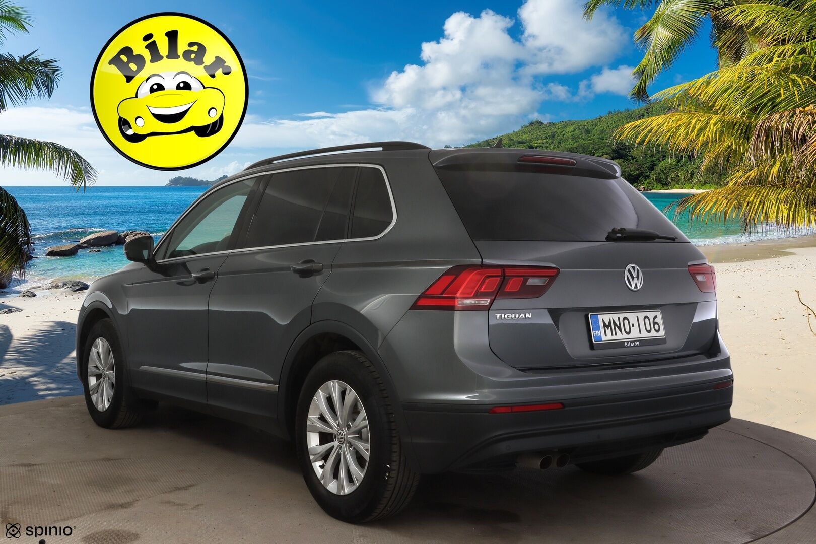 Volkswagen Tiguan 2018 Comfortline 1,4 TSI 92 kW (125 hv) Football Edition * ACC / Webasto / LED / P.tutkat / Keyless / Apple&Android * - Merkkihuollettu / Suomi-auto / Kahdet Renkaat