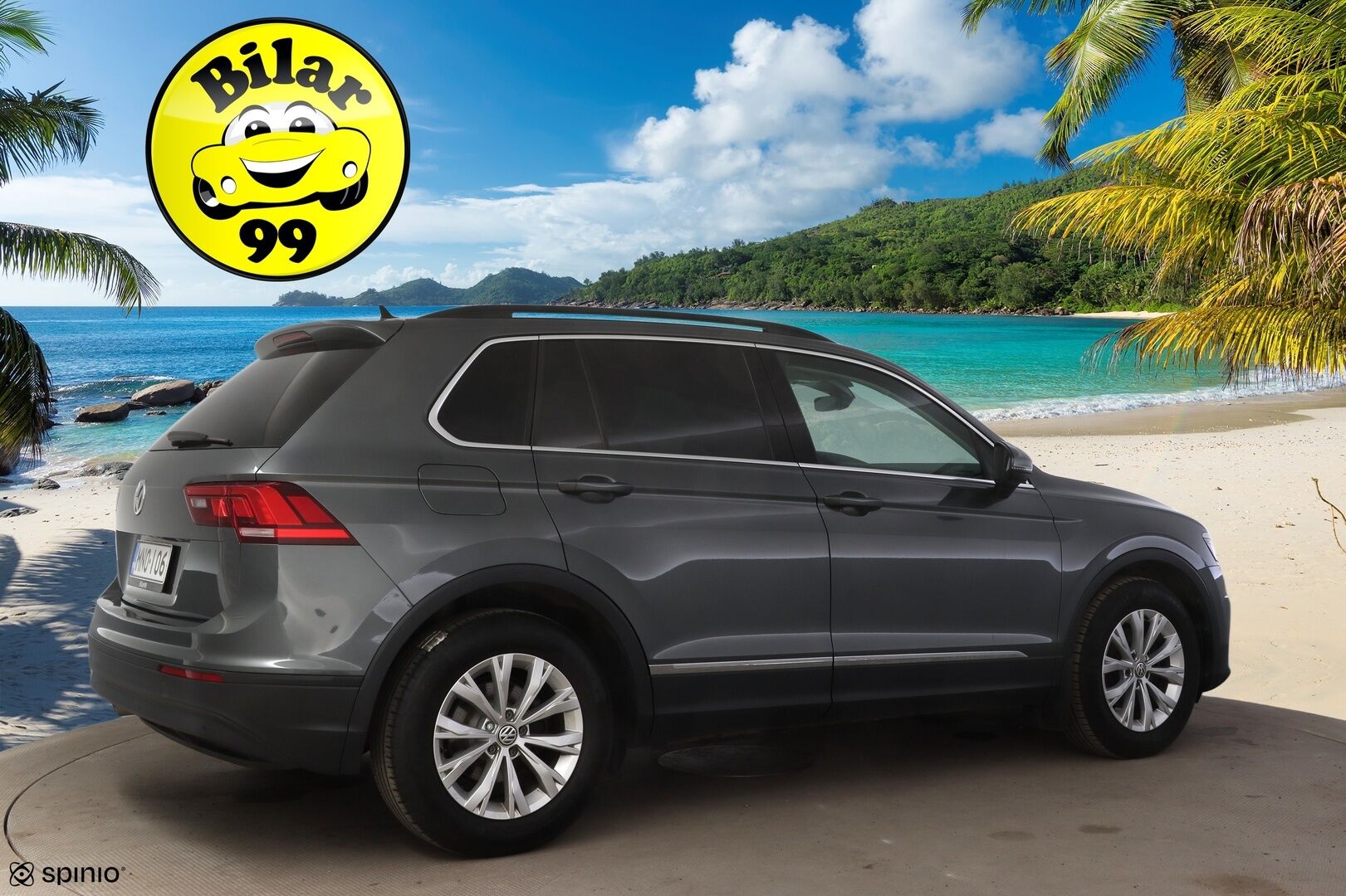 Volkswagen Tiguan 2018 Comfortline 1,4 TSI 92 kW (125 hv) Football Edition * ACC / Webasto / LED / P.tutkat / Keyless / Apple&Android * - Merkkihuollettu / Suomi-auto / Kahdet Renkaat