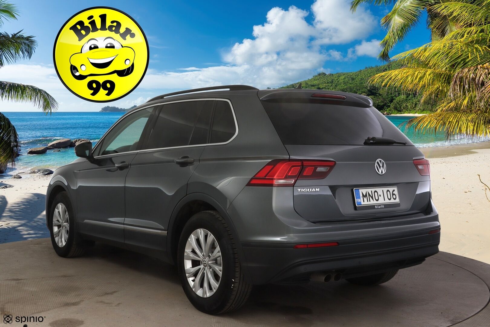 Volkswagen Tiguan 2018 Comfortline 1,4 TSI 92 kW (125 hv) Football Edition * ACC / Webasto / LED / P.tutkat / Keyless / Apple&Android * - Merkkihuollettu / Suomi-auto / Kahdet Renkaat