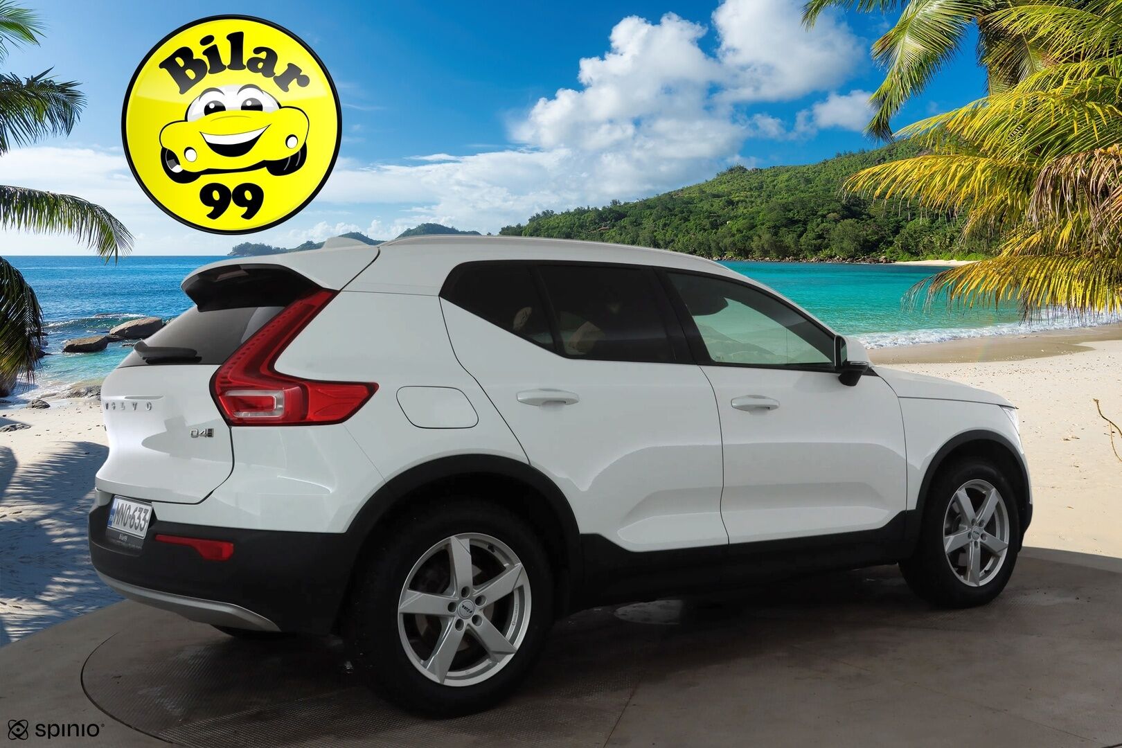 Volvo XC40 2018 D4 AWD Business First Edition aut * Webasto / Adapt.Vakkari / Vetokoukku / LED / Sensus Navi / Sähköluukku / High Perf Audio! - Suomi-auto / Kahdet renkaat aluvanteilla