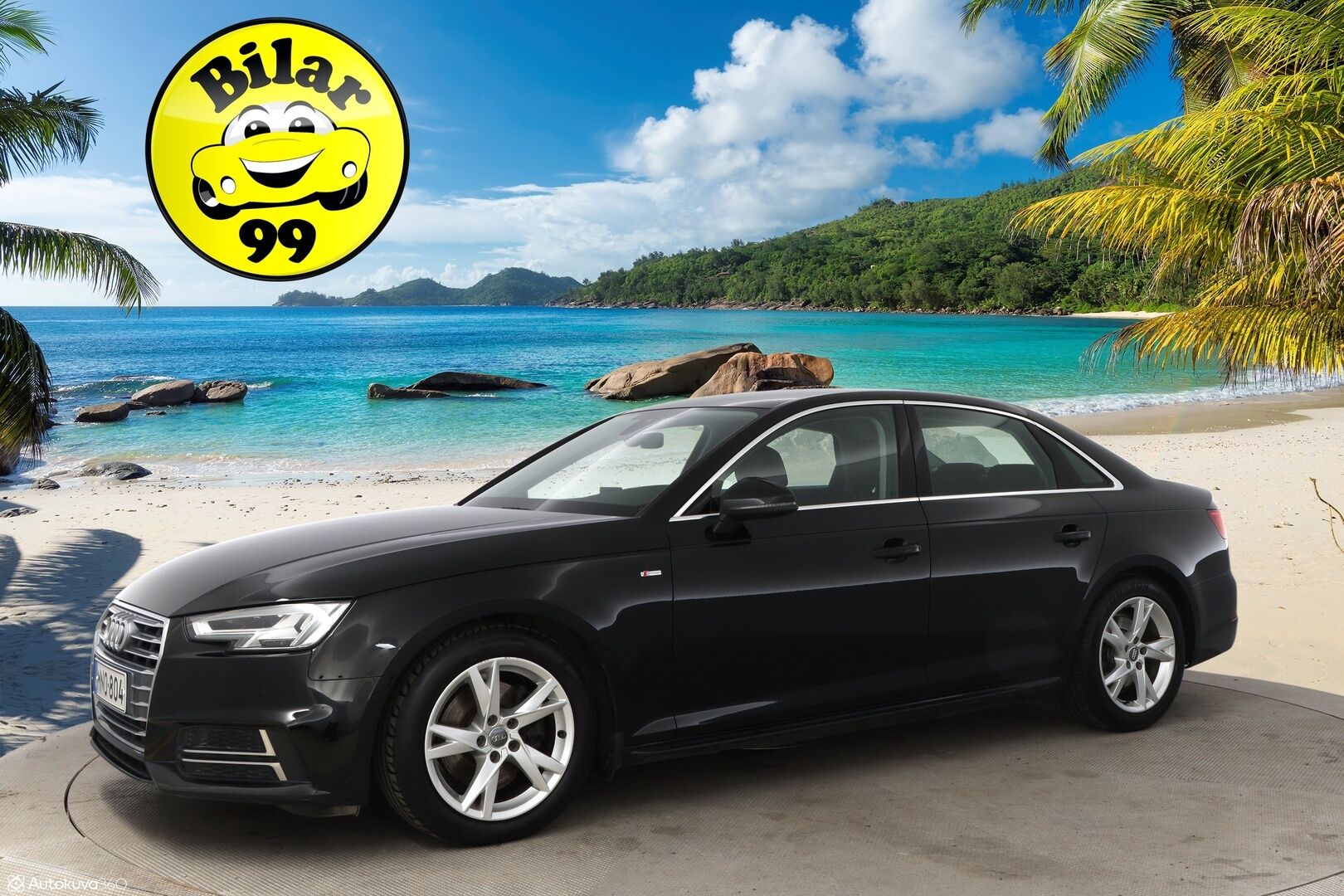 Audi A4 2018 Sedan Business Sport Comfort S line Edition 2,0 TFSI 140 kW S tronic - Suomiauto / Webasto / Vetokoukku / Peruutustutkat / LED / Sporttipenkit / Audi Pre Sense / S Line