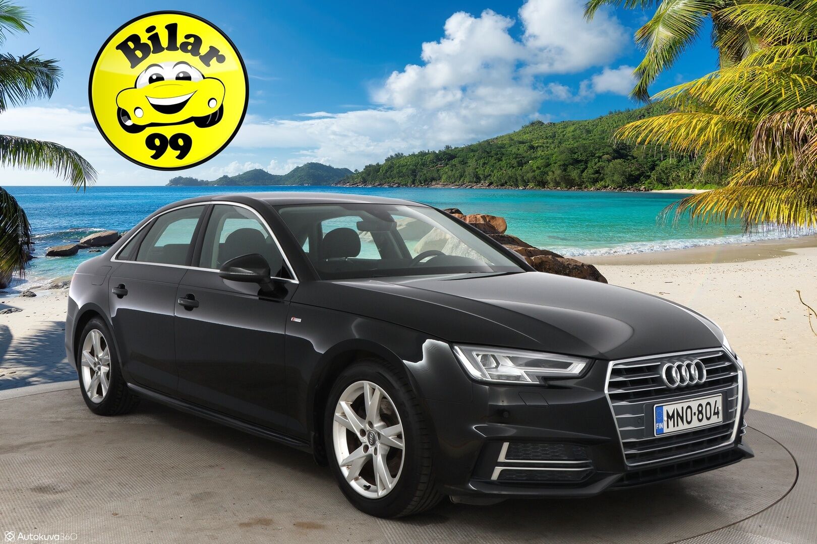 Audi A4 2018 Sedan Business Sport Comfort S line Edition 2,0 TFSI 140 kW S tronic - Suomiauto / Webasto / Vetokoukku / Peruutustutkat / LED / Sporttipenkit / Audi Pre Sense / S Line