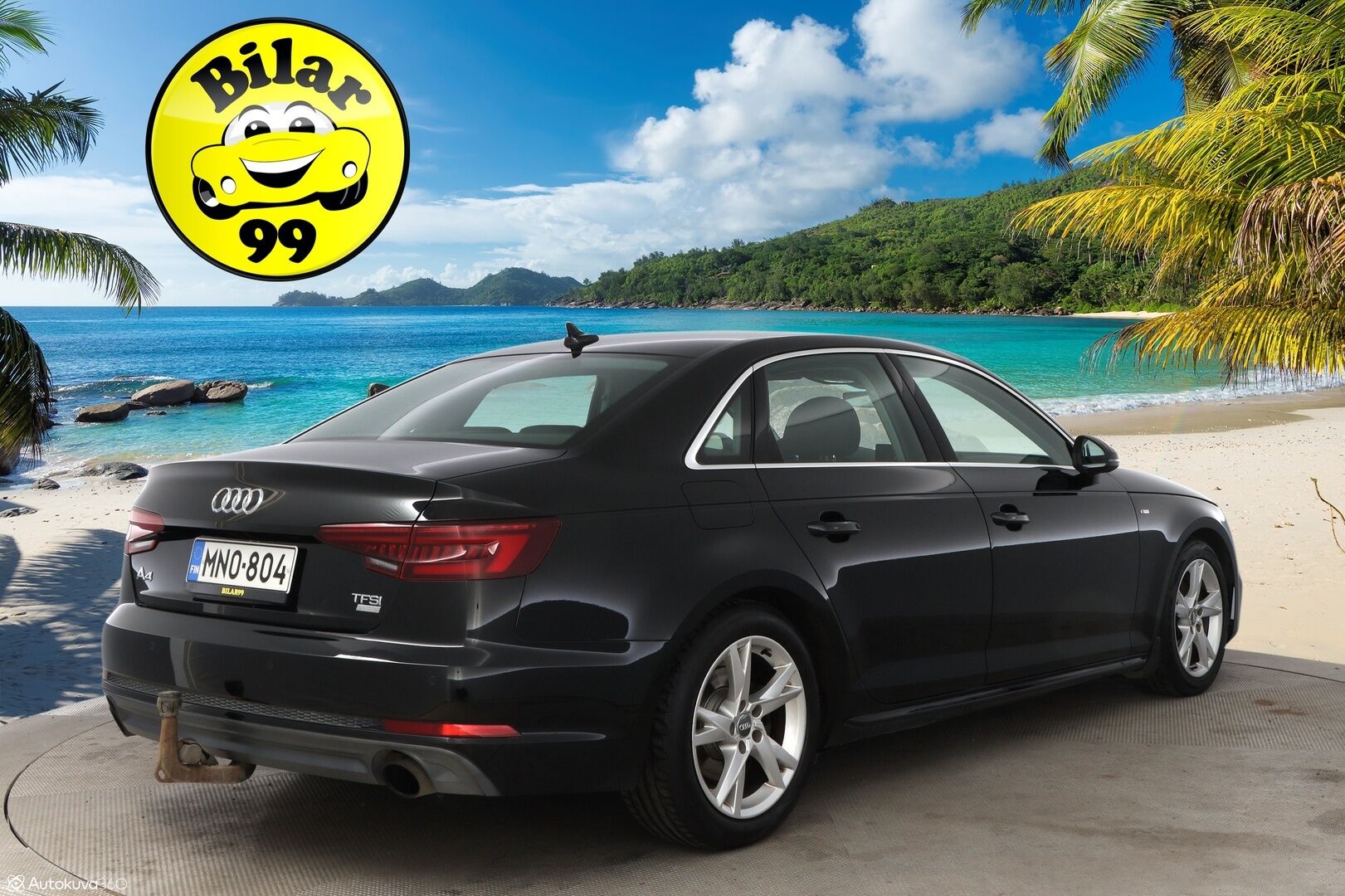 Audi A4 2018 Sedan Business Sport Comfort S line Edition 2,0 TFSI 140 kW S tronic - Suomiauto / Webasto / Vetokoukku / Peruutustutkat / LED / Sporttipenkit / Audi Pre Sense / S Line
