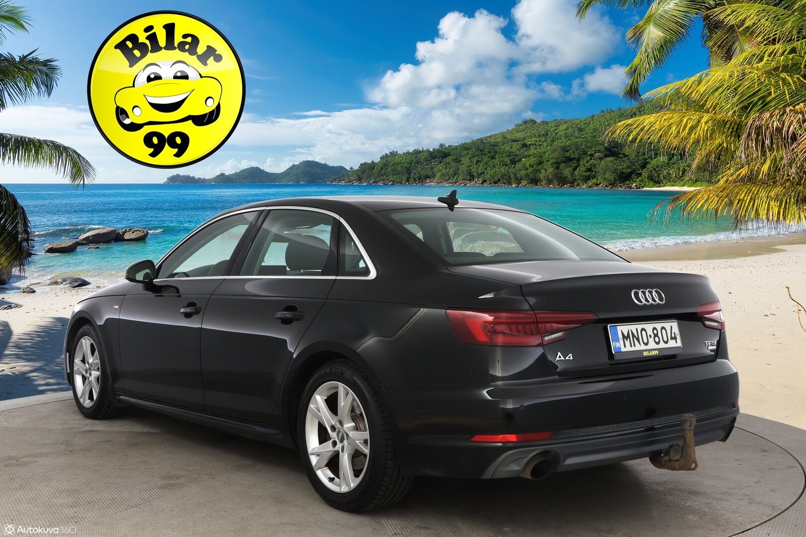 Audi A4 2018 Sedan Business Sport Comfort S line Edition 2,0 TFSI 140 kW S tronic - Suomiauto / Webasto / Vetokoukku / Peruutustutkat / LED / Sporttipenkit / Audi Pre Sense / S Line