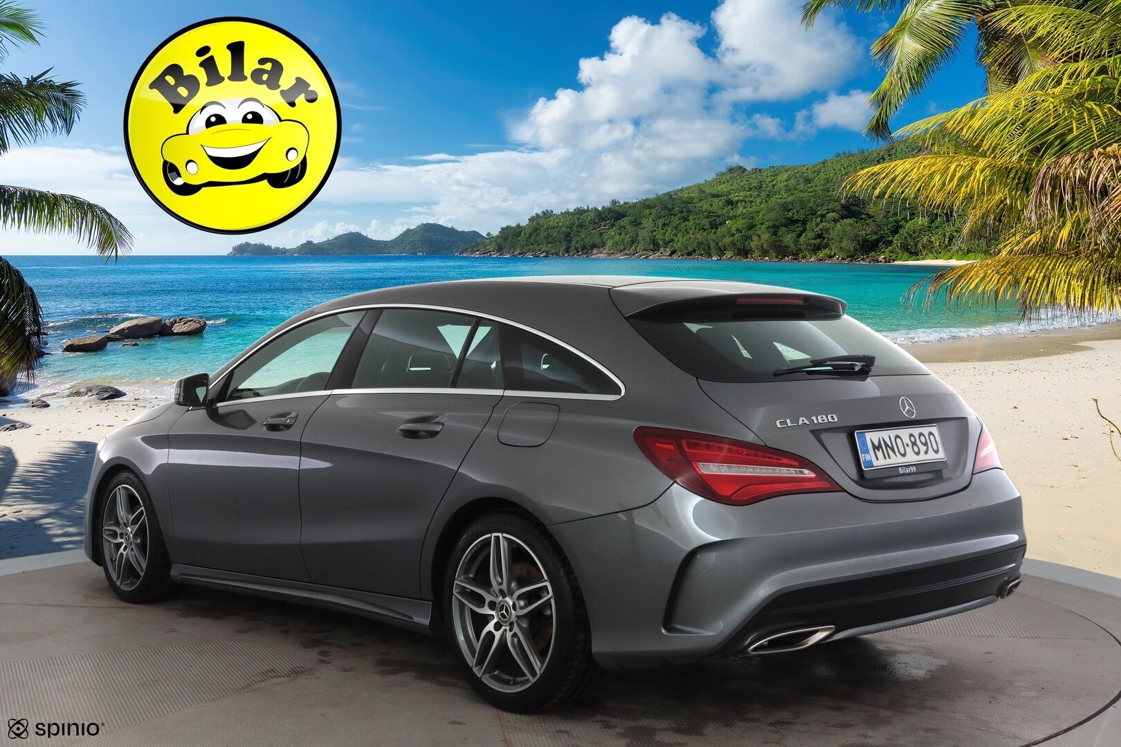 Mercedes-Benz CLA 2018 180 A Shooting Brake Business AMG - | Facelift | LED | Vakkari | P.kamera | Sporttipenkit | Puolinahat | Bluetooth | Sähk. takaluukku | Act. Brake Assist | Dynamic Select | 2x renkaat | 