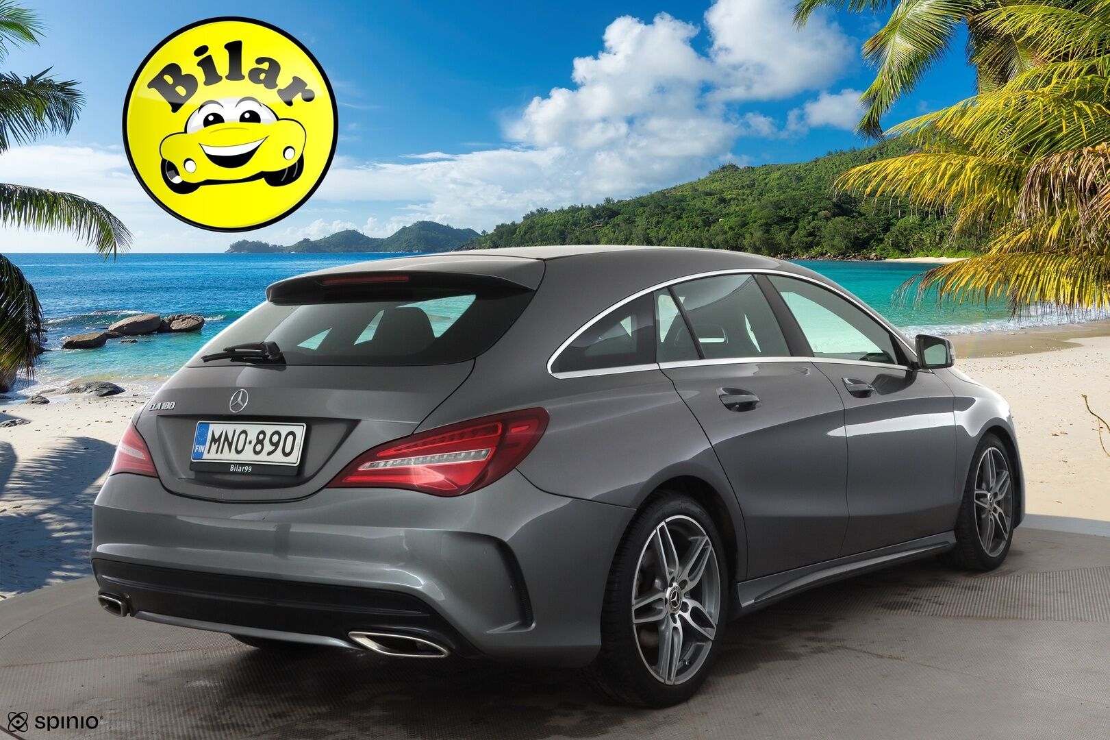 Mercedes-Benz CLA 2018 180 A Shooting Brake Business AMG - | Facelift | LED | Vakkari | P.kamera | Sporttipenkit | Puolinahat | Bluetooth | Sähk. takaluukku | Act. Brake Assist | Dynamic Select | 2x renkaat | 
