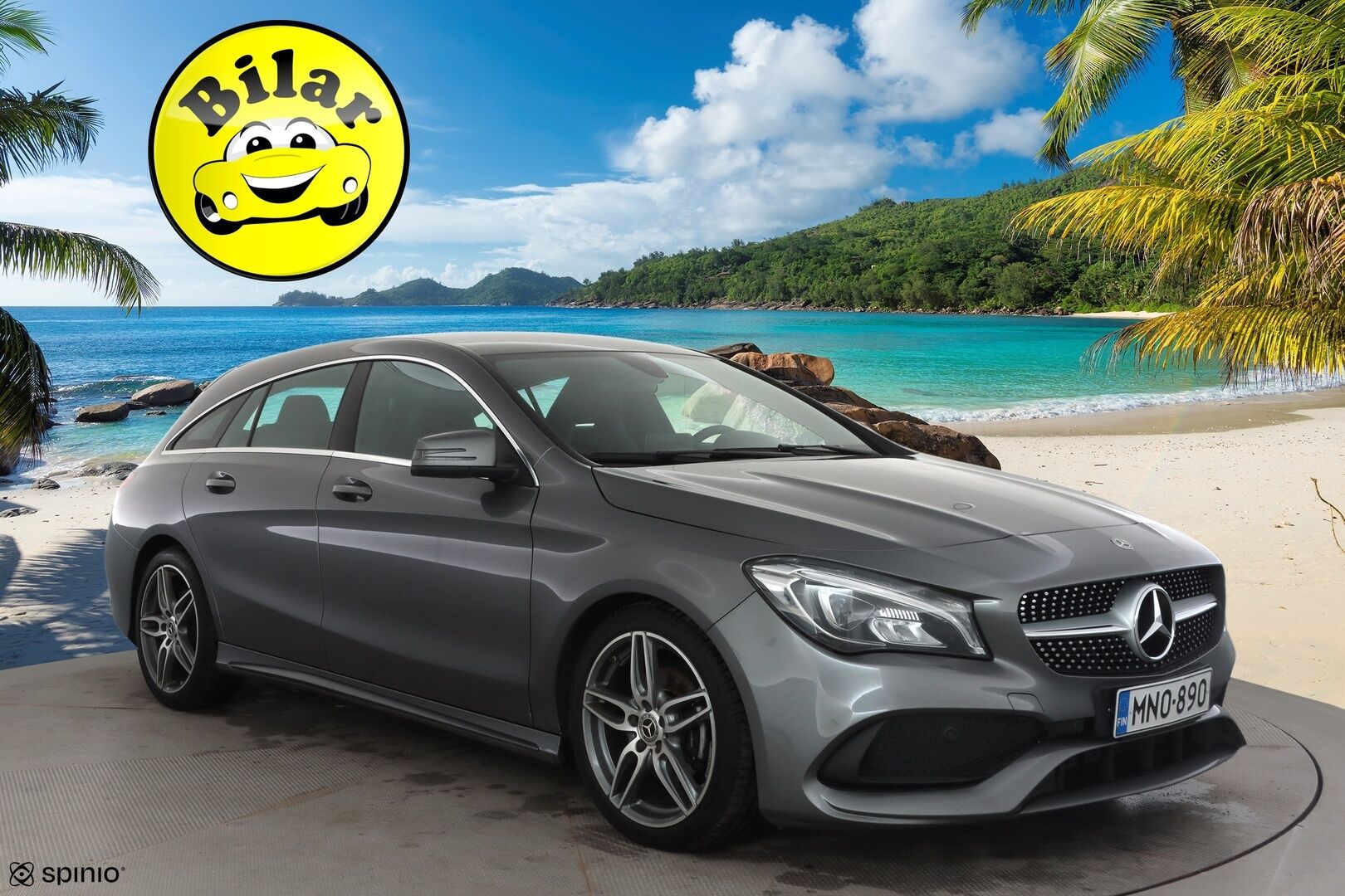 Mercedes-Benz CLA 2018 180 A Shooting Brake Business AMG - | Facelift | LED | Vakkari | P.kamera | Sporttipenkit | Puolinahat | Bluetooth | Sähk. takaluukku | Act. Brake Assist | Dynamic Select | 2x renkaat | 