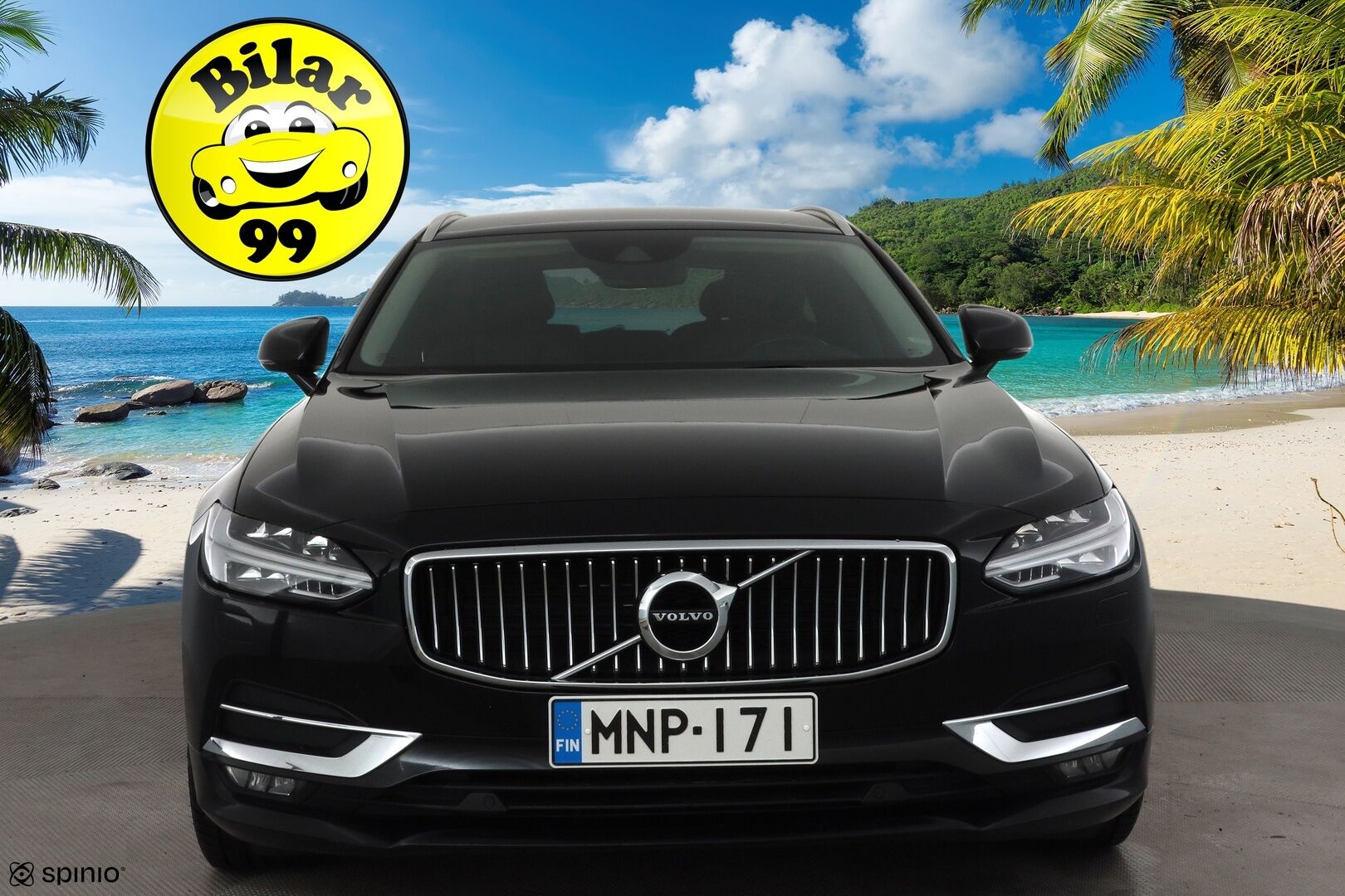 Volvo V90 2018 D3 AWD Business Inscription aut * ACC / P.tutkat / LED / Webasto / Koukku / Muistipenkki / Koukku / KeylessGo * - Suomi-auto / Kahdet renkaat aluvanteilla