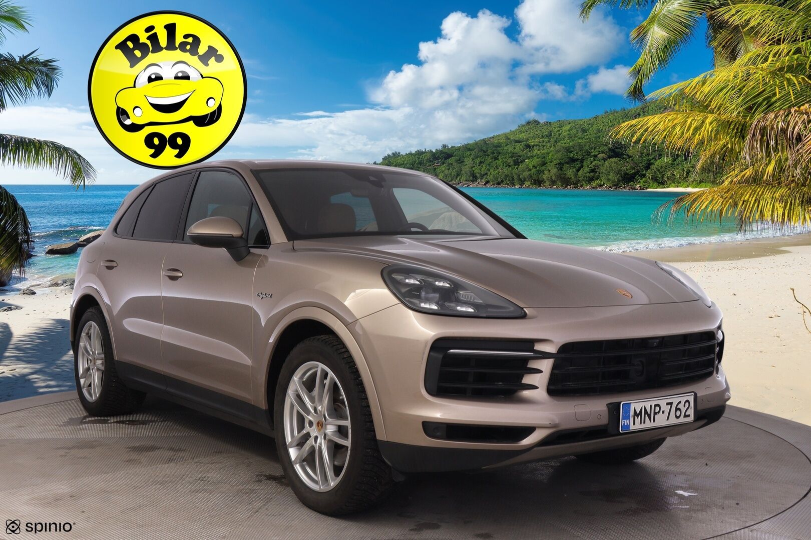 Porsche Cayenne 2019 E-Hybrid *ACC / Panorama / Bose / Ilma-alusta / 360-kamera / Navi / S.koukku / Muistipenkit / Vaaleat nahat!* - Merkkihuollettu! / 2xOEM vanteet / Upea väri! / Soh 88%