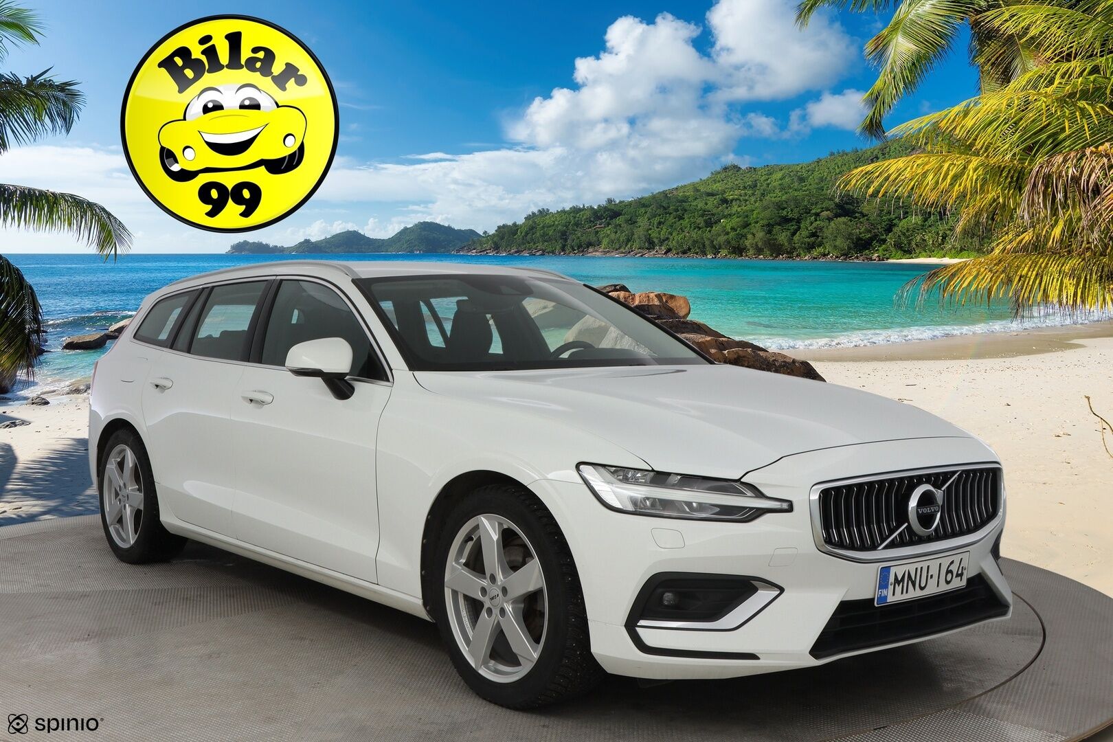 Volvo V60 2021 B3 MHEV Business Inscription aut * Suomiauto / Webasto / Adapt.Vakkari / Nahkasisusta / Peruutuskamera / Vetokoukku - Supervarusteet / Jakopää juuri tehty / Juuri tullut Tampereelle! - HULLUT BLACKWEEK JATKOT - KORKOTARJOUS 2,49%