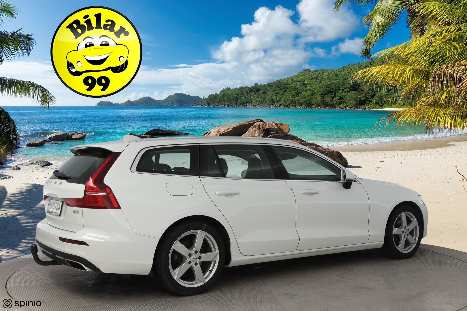 Volvo V60 2021 B3 MHEV Business Inscription aut * Suomiauto / Webasto / Adapt.Vakkari / Nahkasisusta / Peruutuskamera / Vetokoukku - Supervarusteet / Jakopää juuri tehty / Juuri tullut Tampereelle! - HULLUT BLACKWEEK JATKOT - KORKOTARJOUS 2,49%