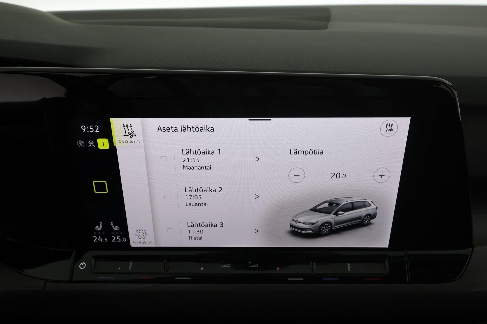 Volkswagen Golf 2021 Variant Style 2,0 TDI SCR 110 kW DSG * ACC / Webasto / IQ-Light / Muistipenkki / P.Kamera / Apple&Android * - Suomi-auto / Kahdet Renkaat