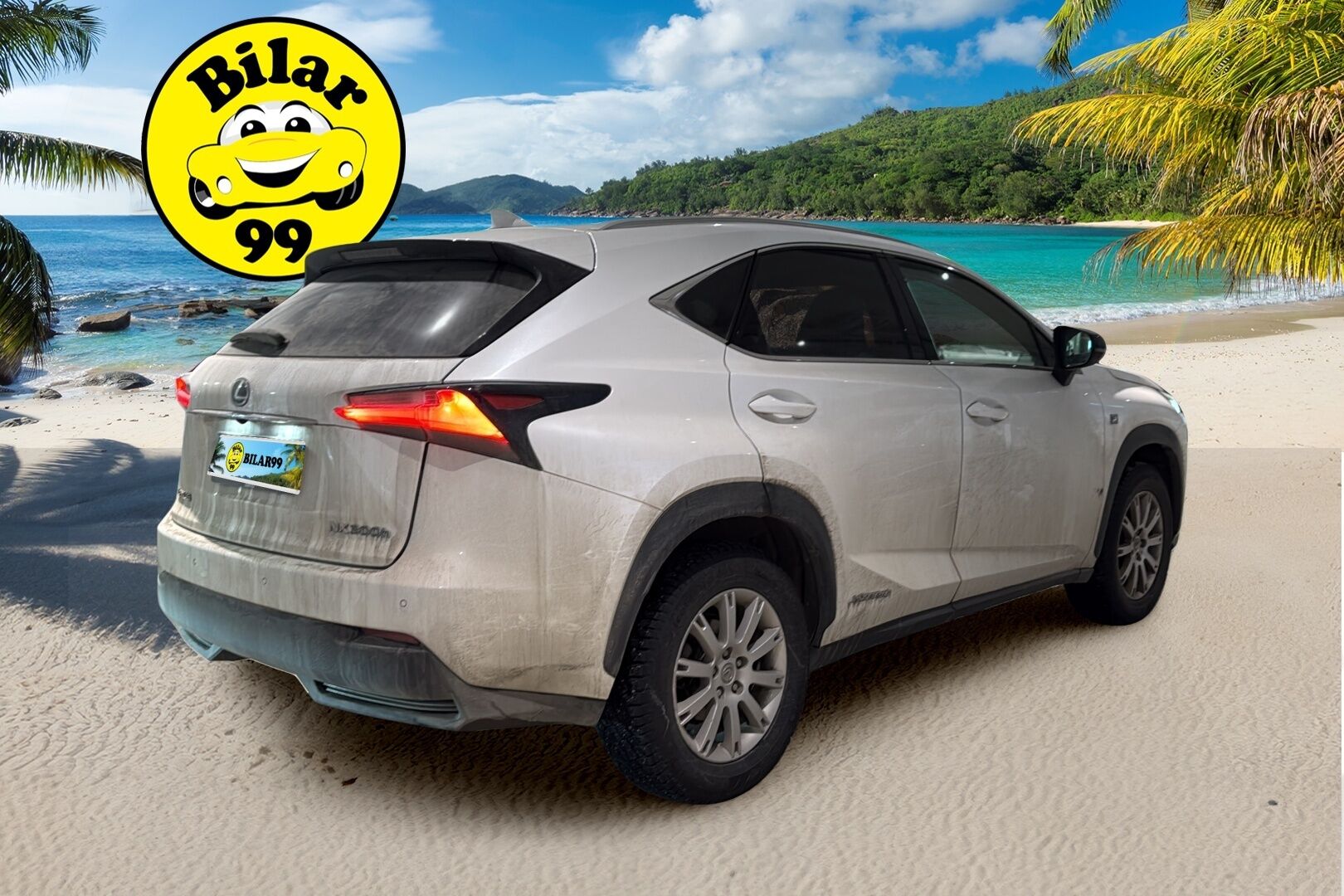 Lexus NX 2015 LEXUS NX300H Hybrid A AWD F-Sport *ACC / Nahkasisusta / Sähköpenkit / Kattoluukku / Navi / Lohkolämmitin / P.kamera / S.Luukku* - *Loistava huoltohistoria! / Ohjauspyörän lämmitys / LED*