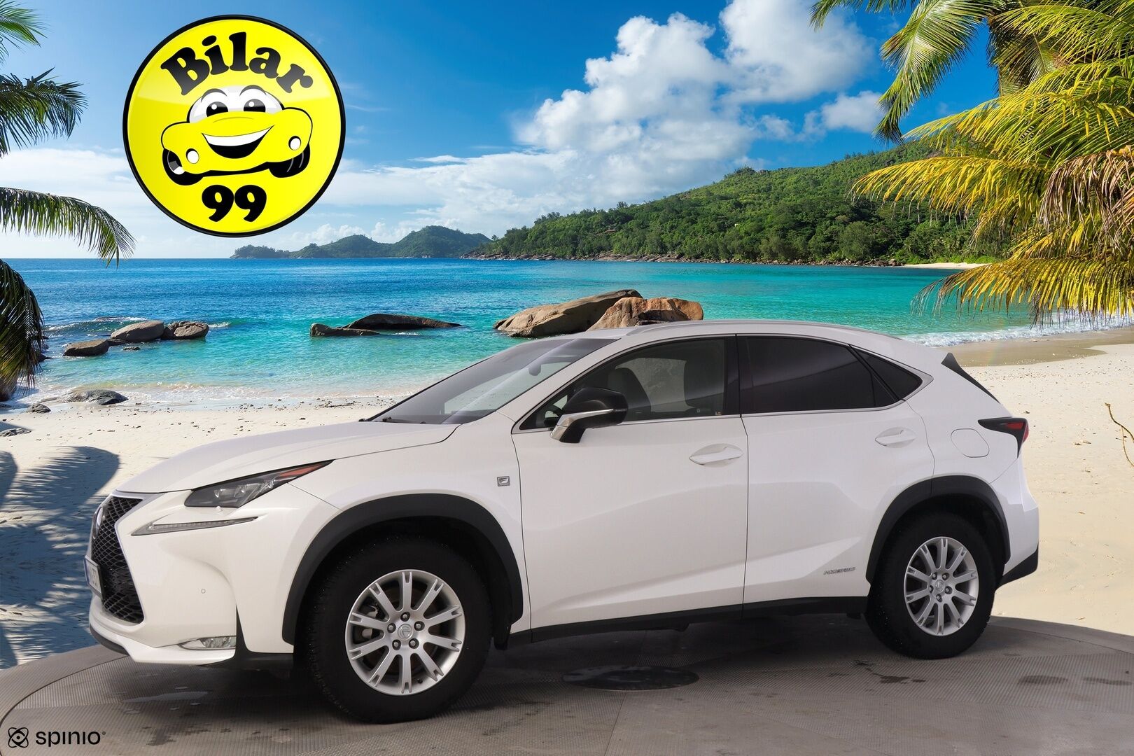 Lexus NX 2015 LEXUS NX300H Hybrid A AWD F-Sport *ACC / Nahkasisusta / Sähköpenkit / Kattoluukku / Navi / Lohkolämmitin / P.kamera / S.Luukku* - *Loistava huoltohistoria! / Ohjauspyörän lämmitys / LED*