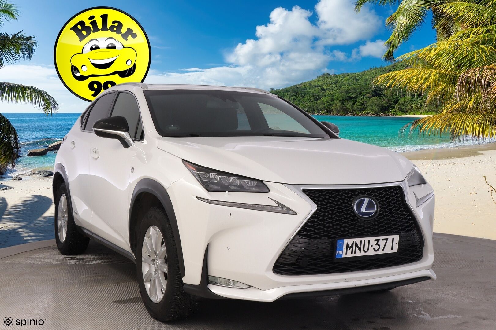 Lexus NX 2015 LEXUS NX300H Hybrid A AWD F-Sport *ACC / Nahkasisusta / Sähköpenkit / Kattoluukku / Navi / Lohkolämmitin / P.kamera / S.Luukku* - *Loistava huoltohistoria! / Ohjauspyörän lämmitys / LED*