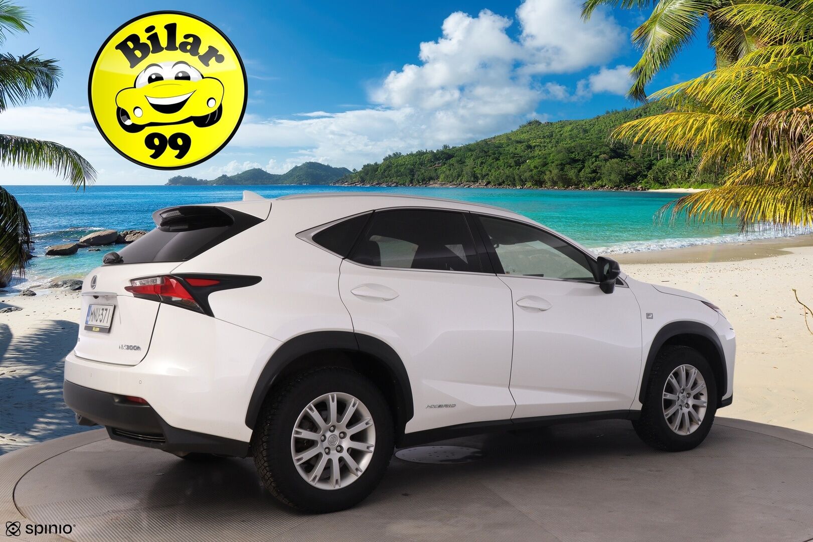 Lexus NX 2015 300H Hybrid A AWD F-Sport *ACC / Nahkasisusta / Sähköpenkit / Kattoluukku / Navi / Lohkolämmitin / P.kamera / S. Kontti* - *Loistava huoltohistoria! / Ohjauspyörän lämmitys / LED*