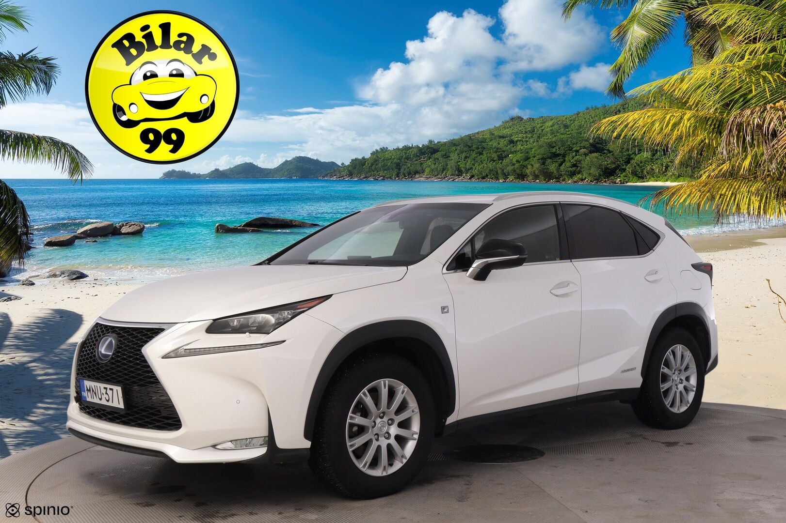 Lexus NX 2015 LEXUS NX300H Hybrid A AWD F-Sport *ACC / Nahkasisusta / Sähköpenkit / Kattoluukku / Navi / Lohkolämmitin / P.kamera / S.Luukku* - *Loistava huoltohistoria! / Ohjauspyörän lämmitys / LED*